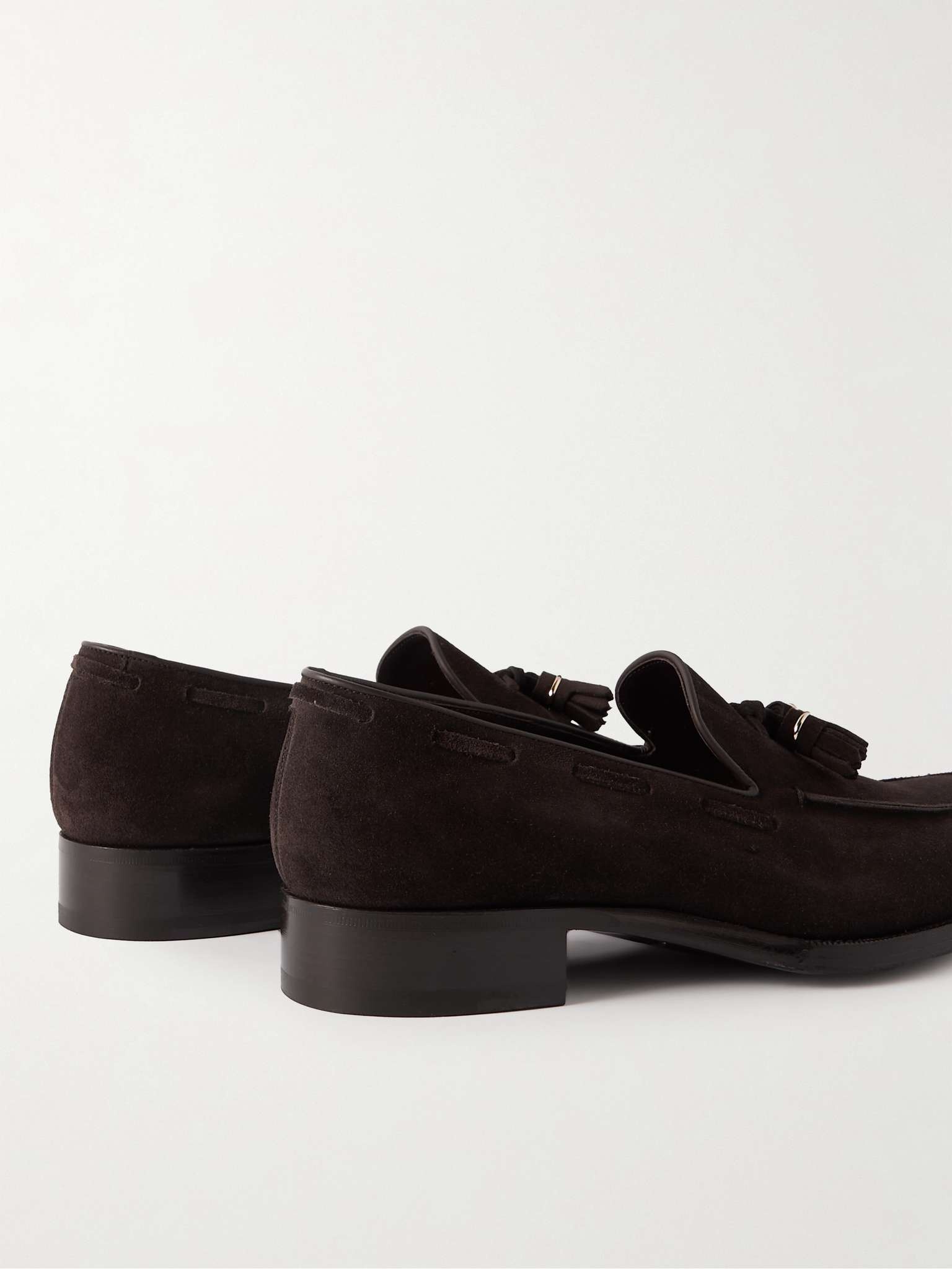 Edgar Tasselled Suede Loafers - 4