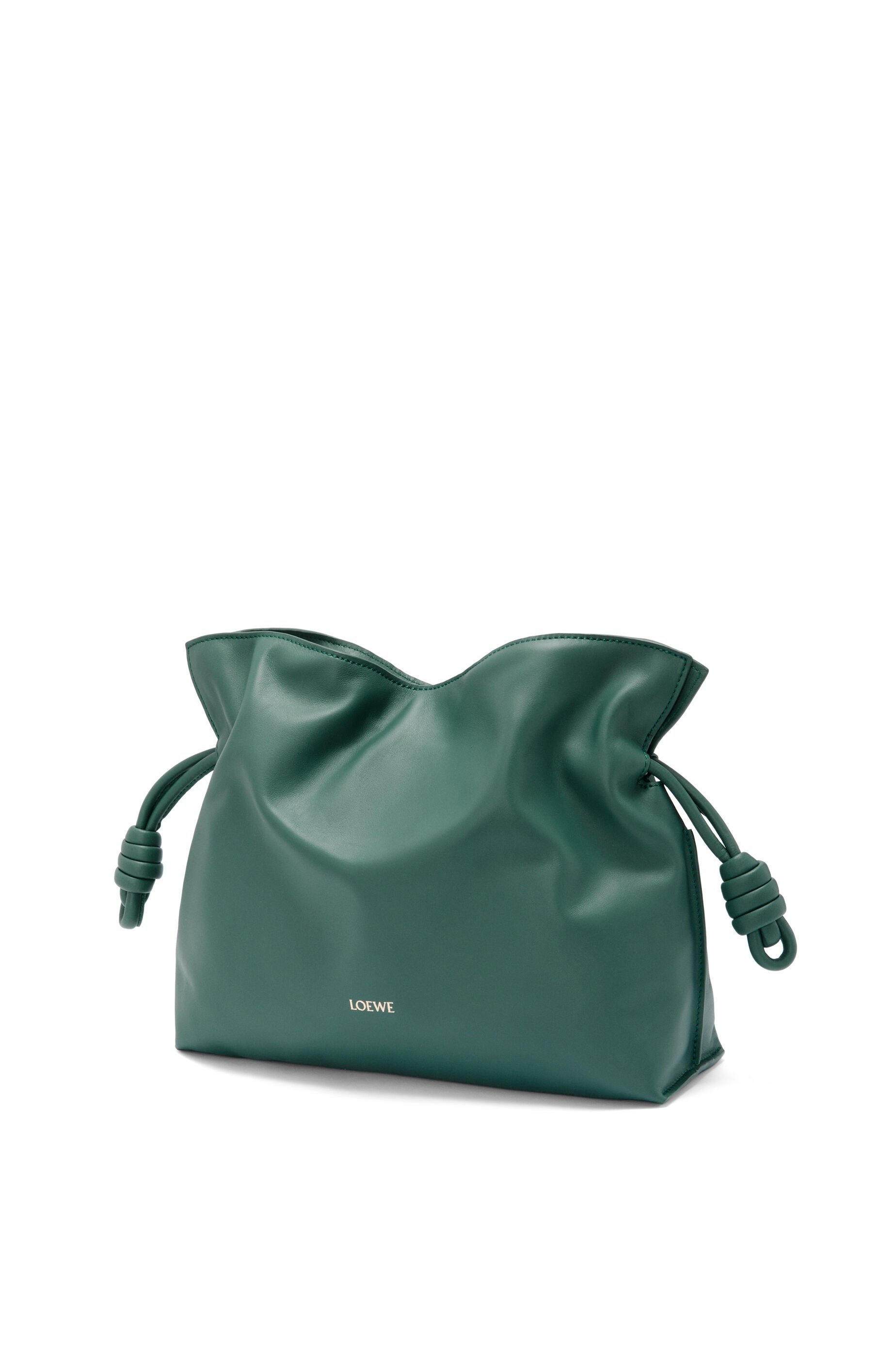 Medium Flamenco clutch in nappa calfskin - 4