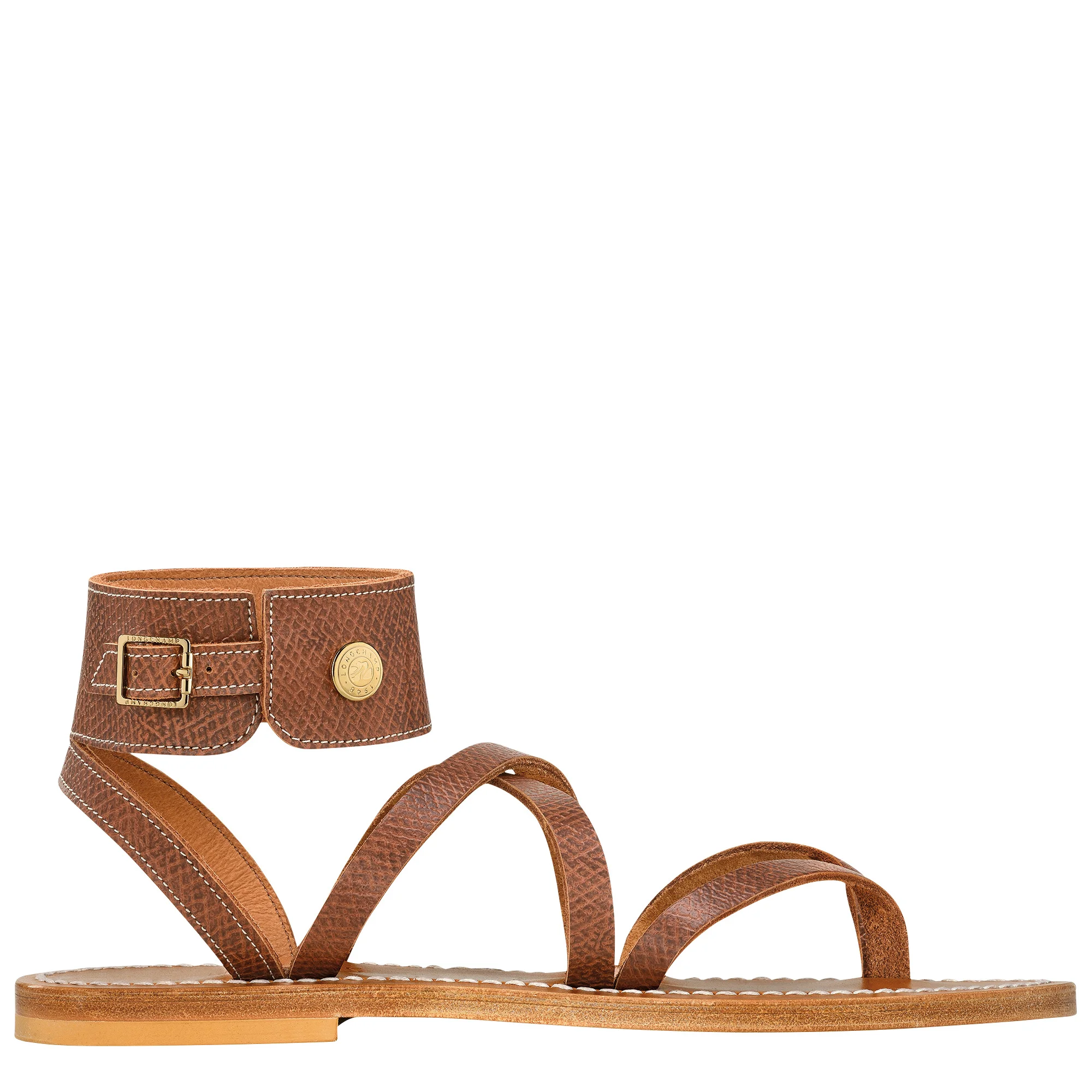 Longchamp x K.Jacques Sandals Brown - Leather - 1