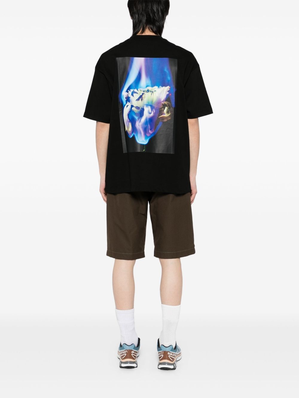 logo-print T-shirt - 2