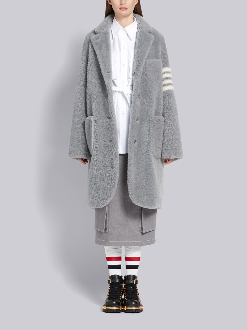 4-Bar Dyed Sack Overcoat 5