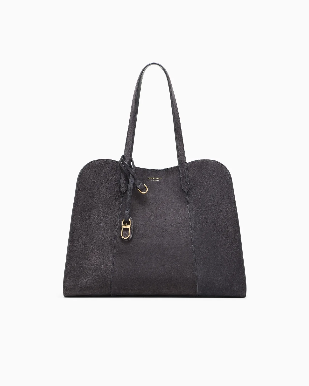 SHOULDER BAG IN SPLIT LEATHER - 1