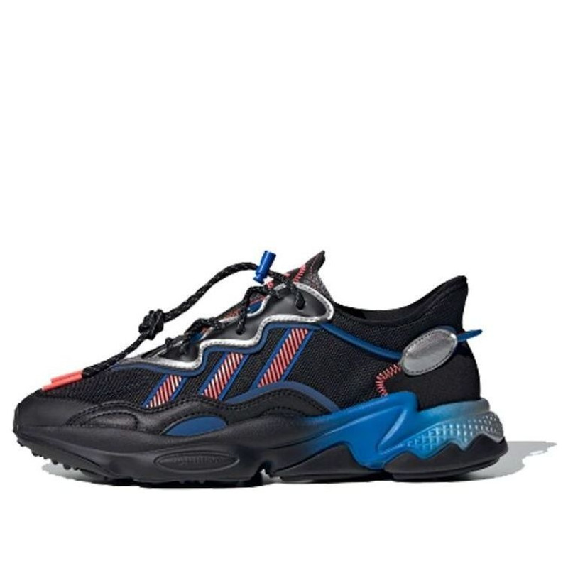 adidas originals Ozweego Sports Casual Shoes 'Black Blue' FW4272 - 1