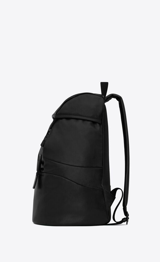 Saint Laurent Men Saint Laurent Leather Backpack - 3