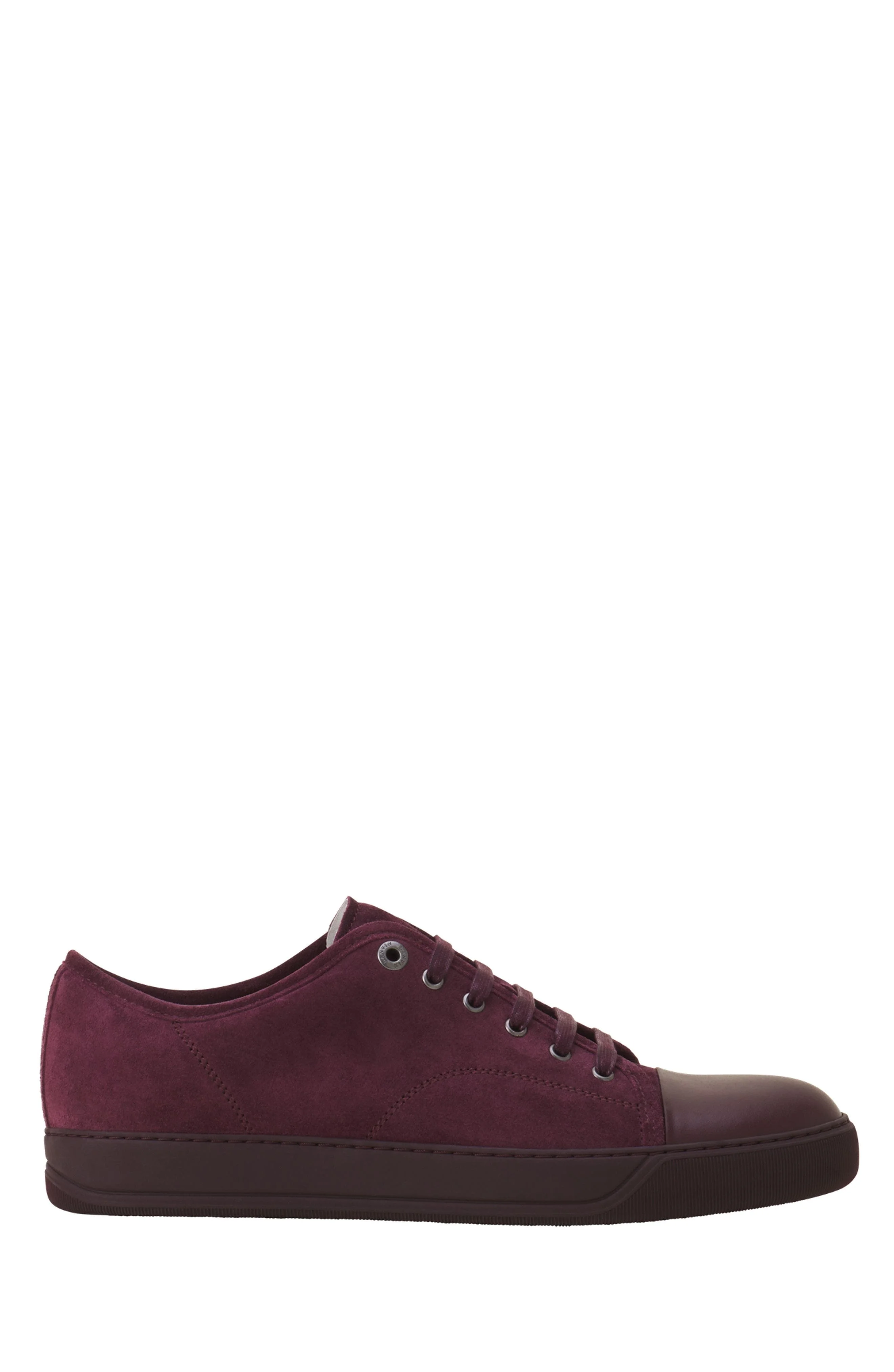 Lanvin Dbb1 Leather And Suede Sneakers in Bacchus at Nordstrom - 1