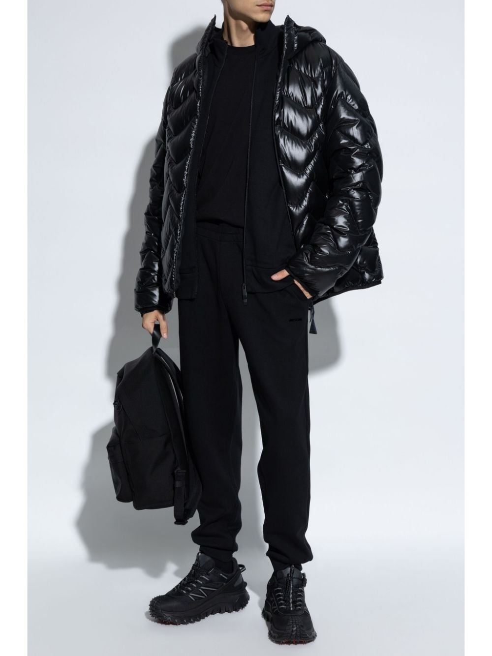 tapered track pants - 2