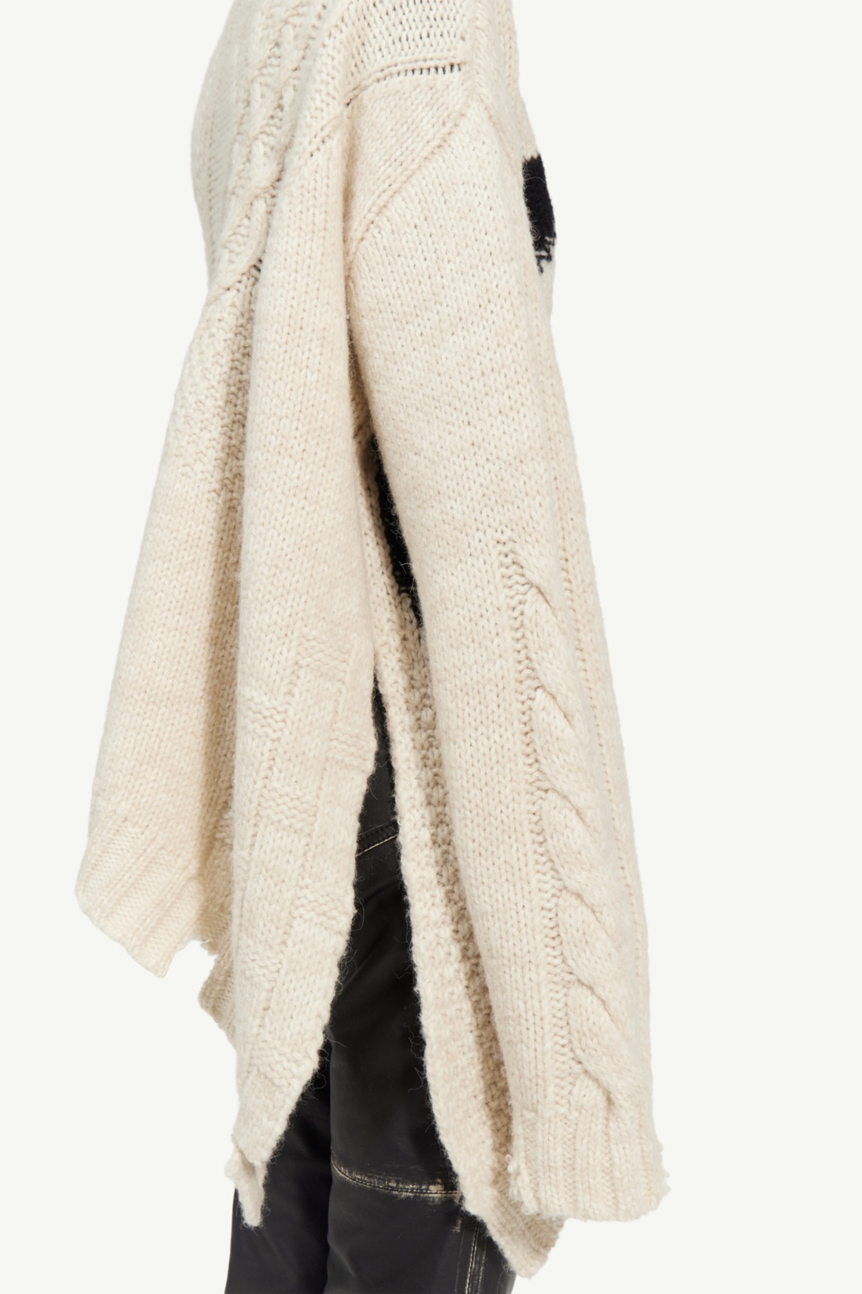 Distressed knit sweater - 6