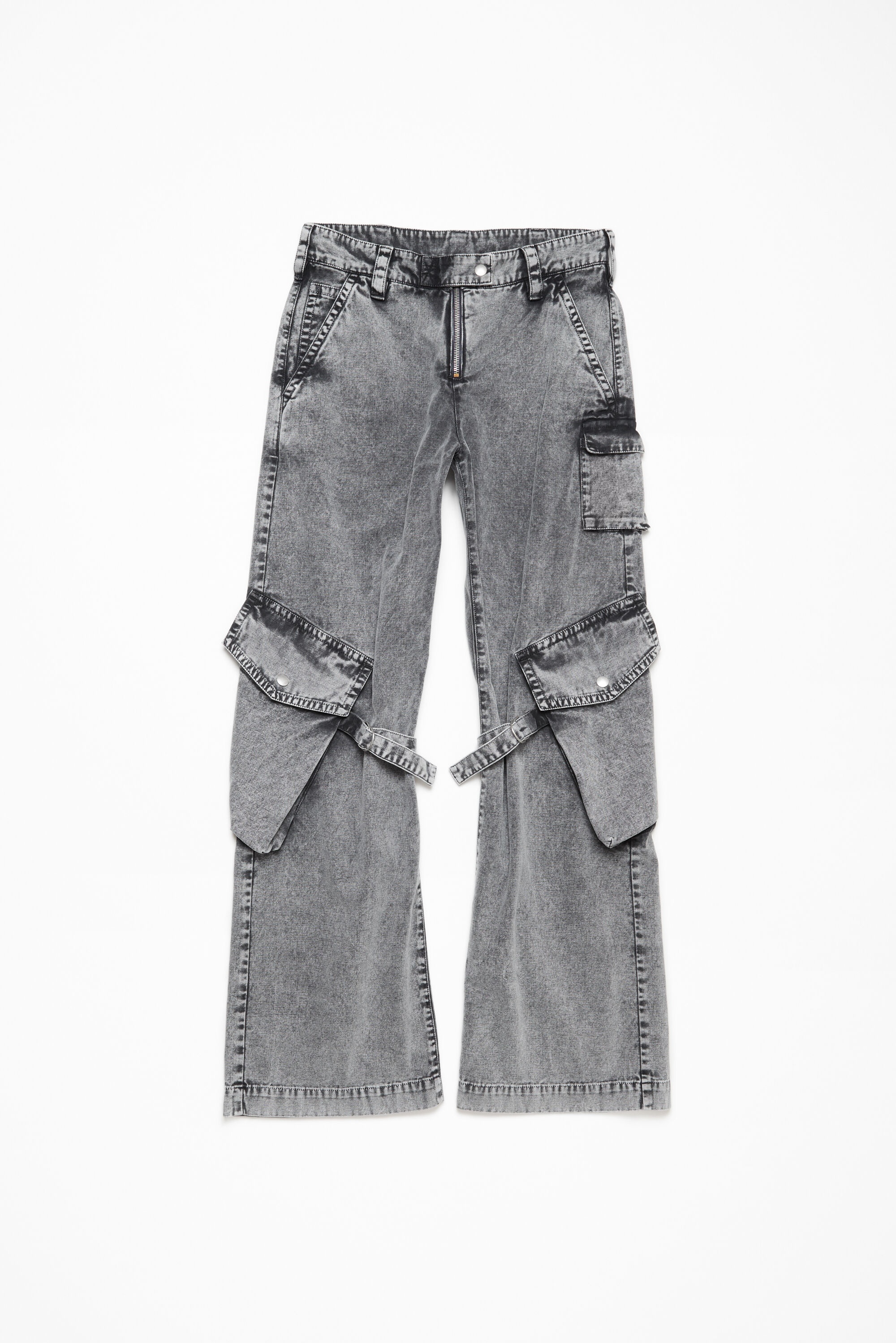 Cargo trousers - Washed Anthracite - 7