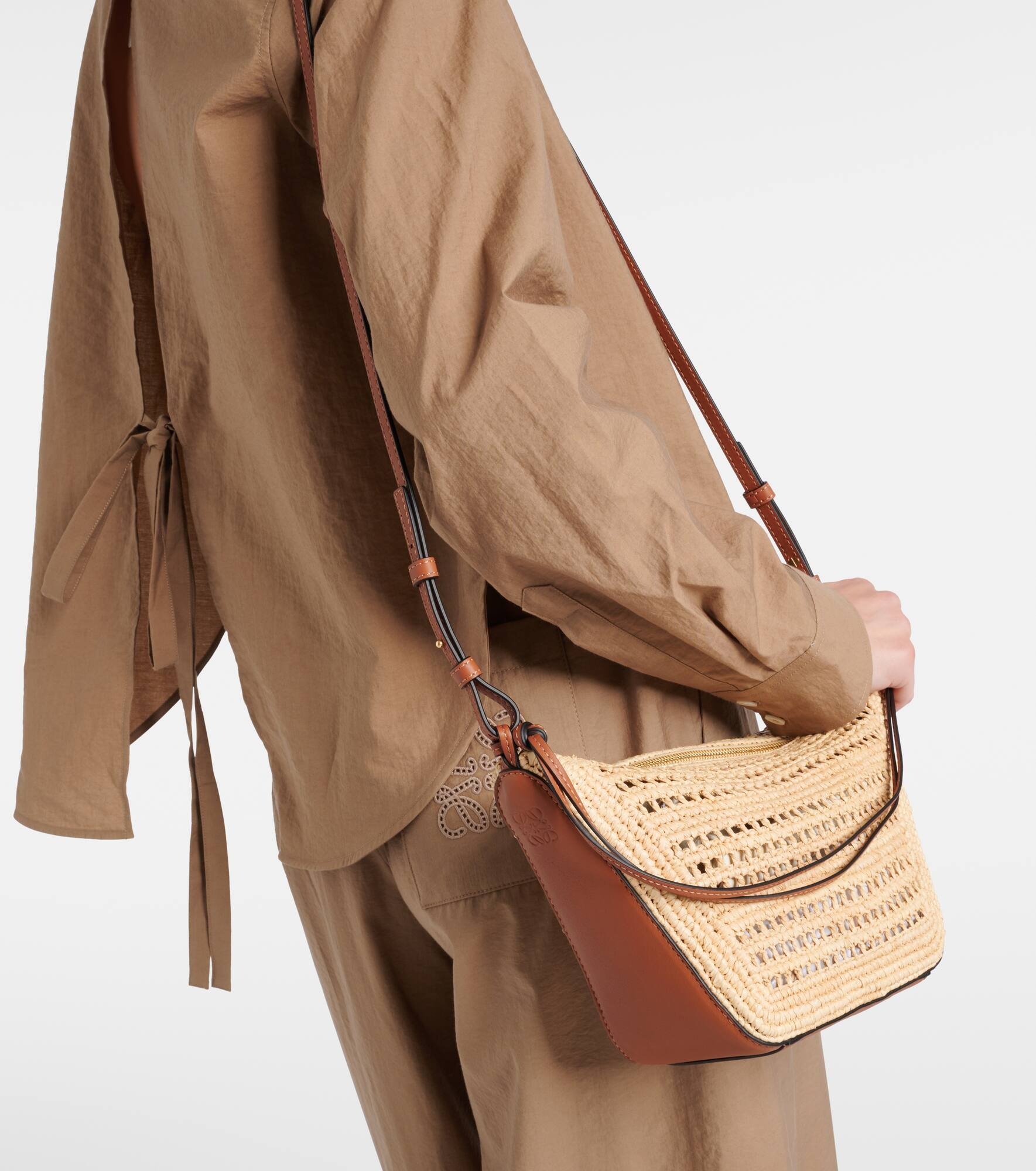 Hammock Mini raffia shoulder bag - 2