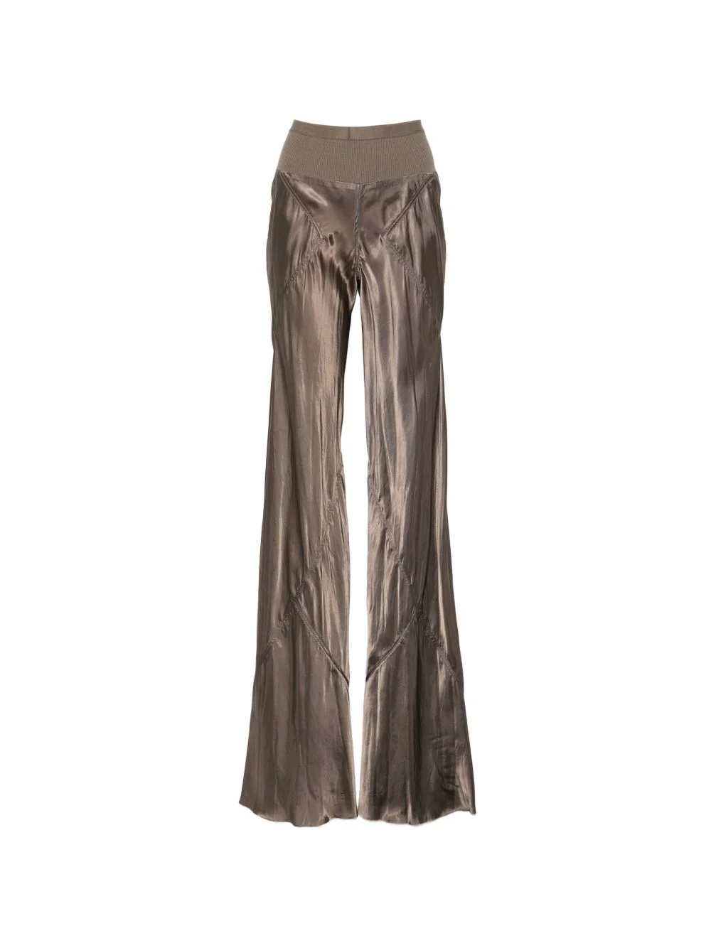 Bias wide leg trousers - 1