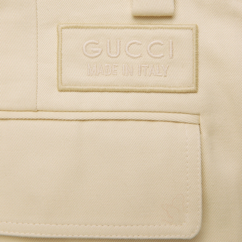 Cotton drill shorts 4