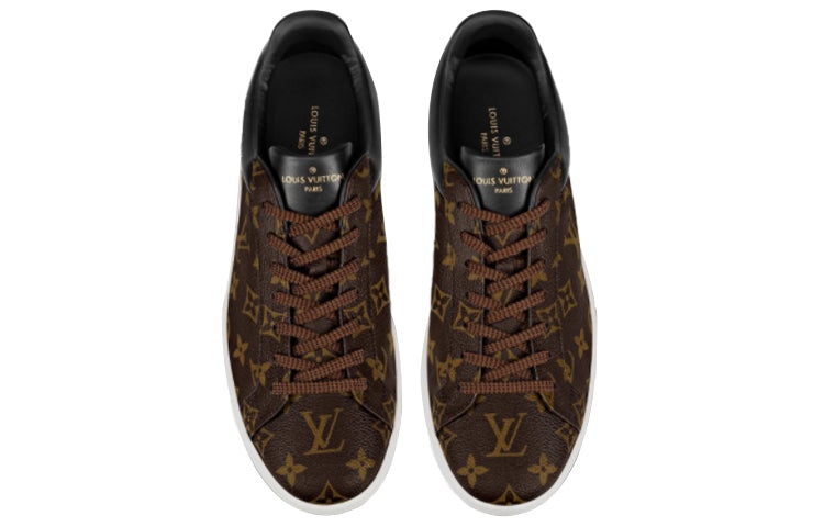 LOUIS VUITTON Luxembourg Sneakers 'Brown Logo Monogram' 1A4PAB - 3