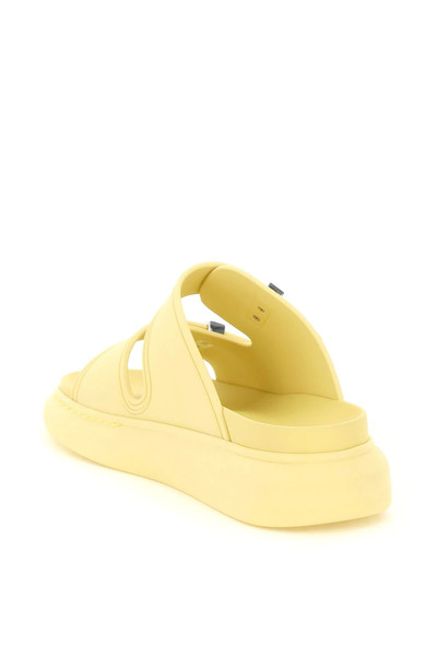 Alexander McQueen RUBBER HYBRID SLIDES outlook