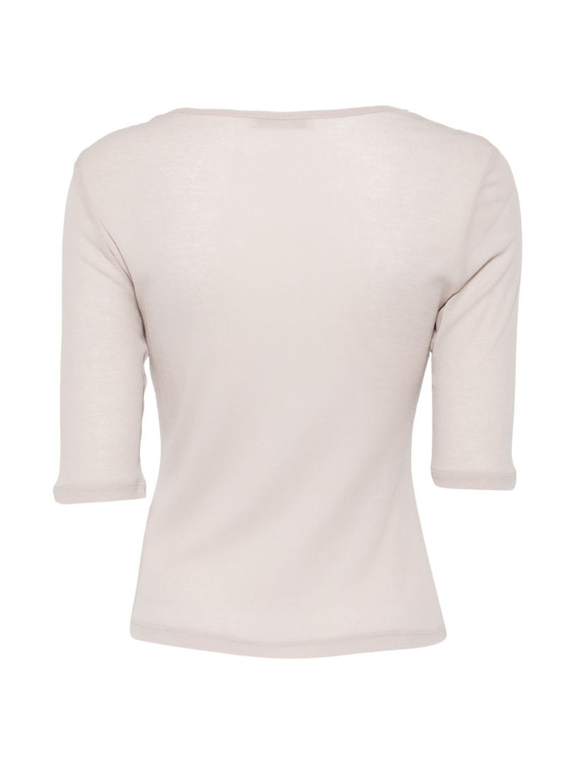 AMOMENTO round-neck T-shirt outlook