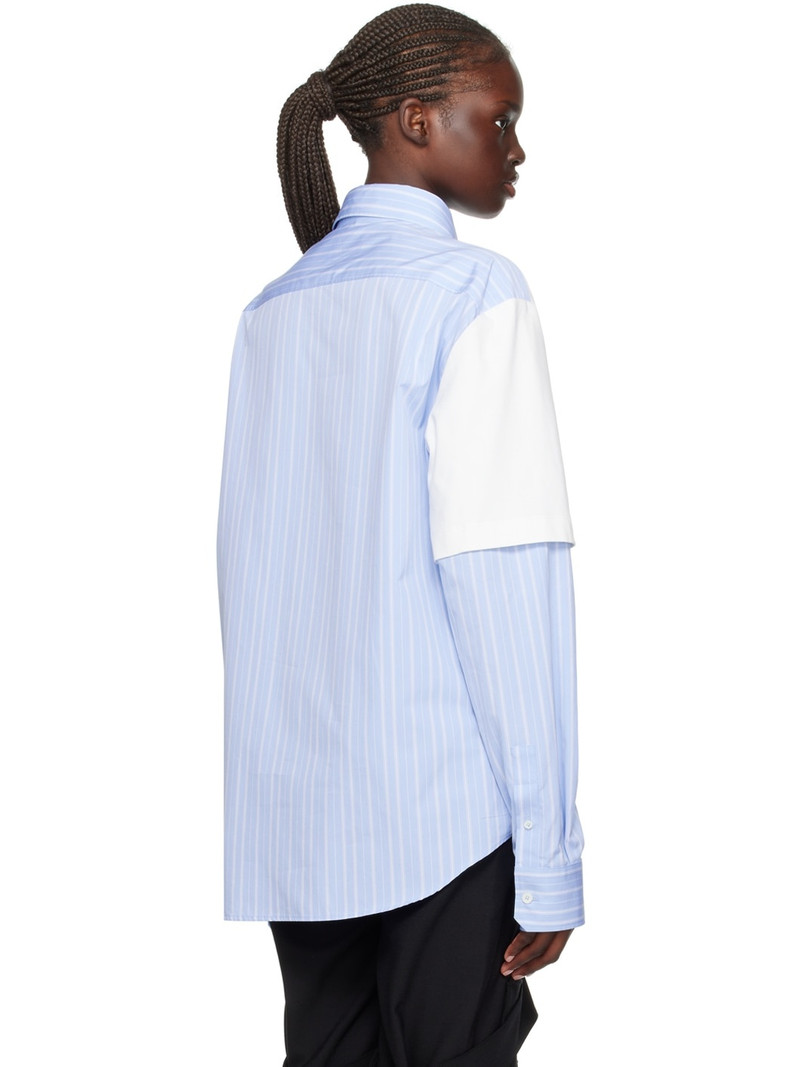 White & Blue Meteor Shirt 3