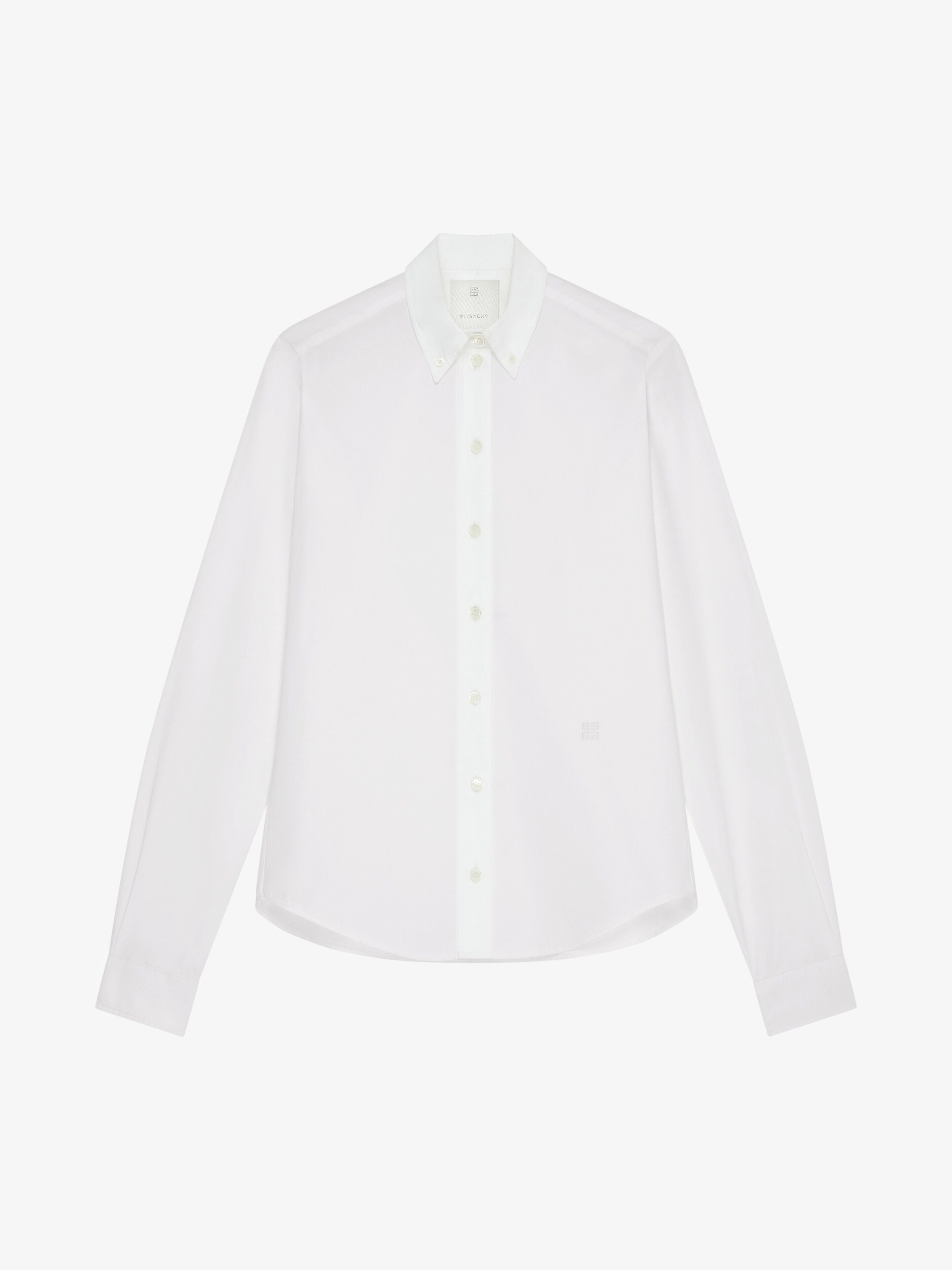 CLASSIC OXFORD SHIRT IN EMBROIDERED POPLIN - 1