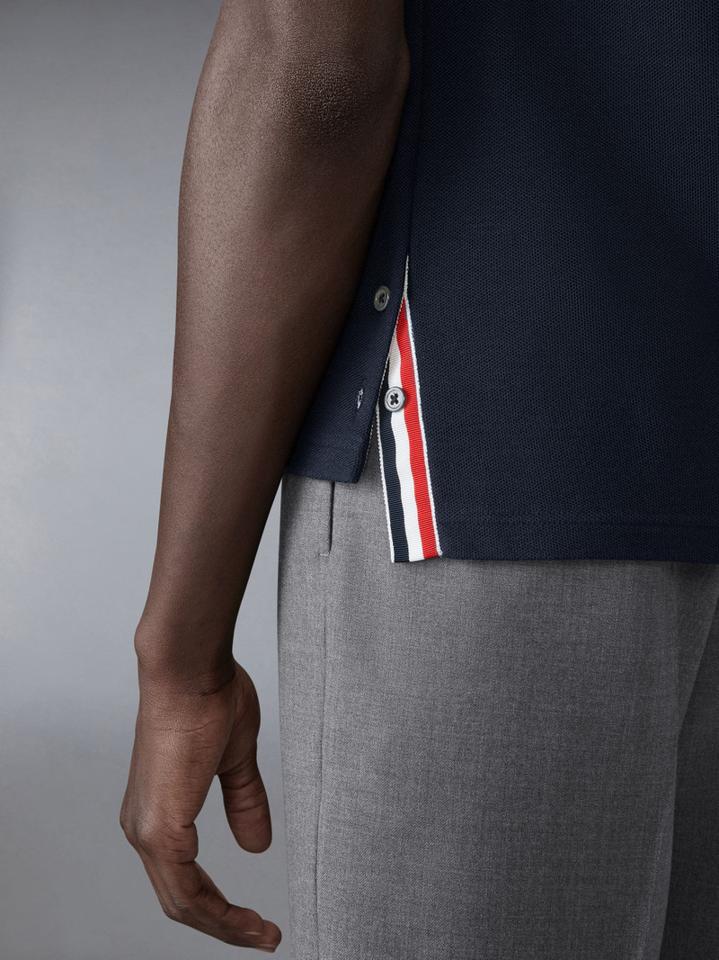 Silk Pique Pocket Polo 5