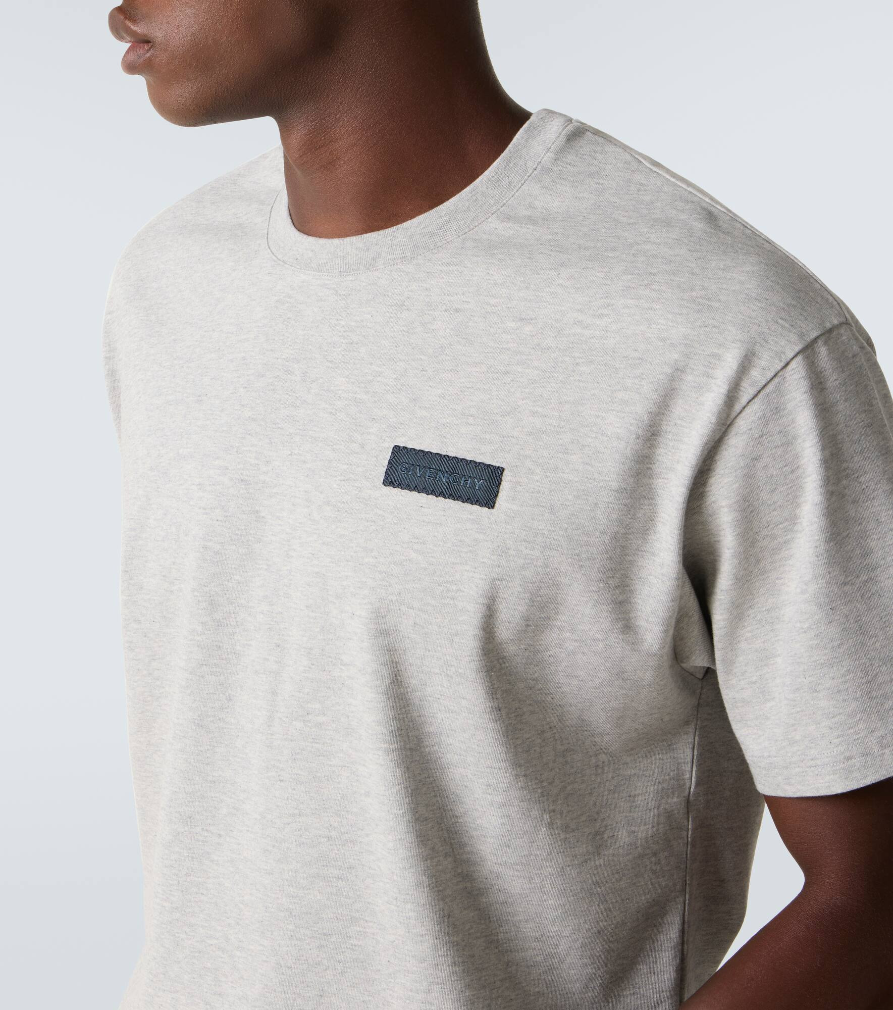 Logo cotton jersey T-shirt - 6