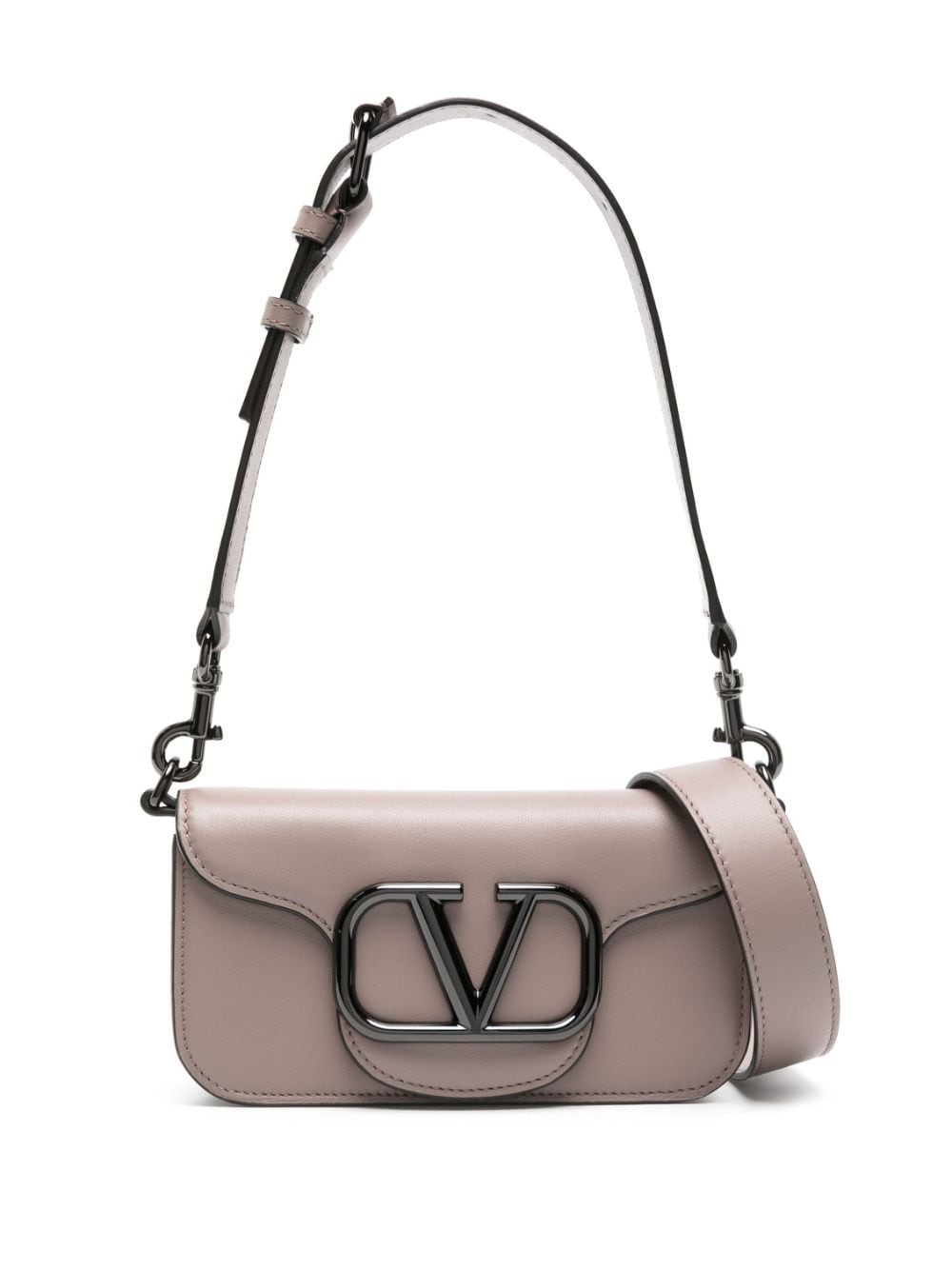 mini LocÃ² leather shoulder bag - 1
