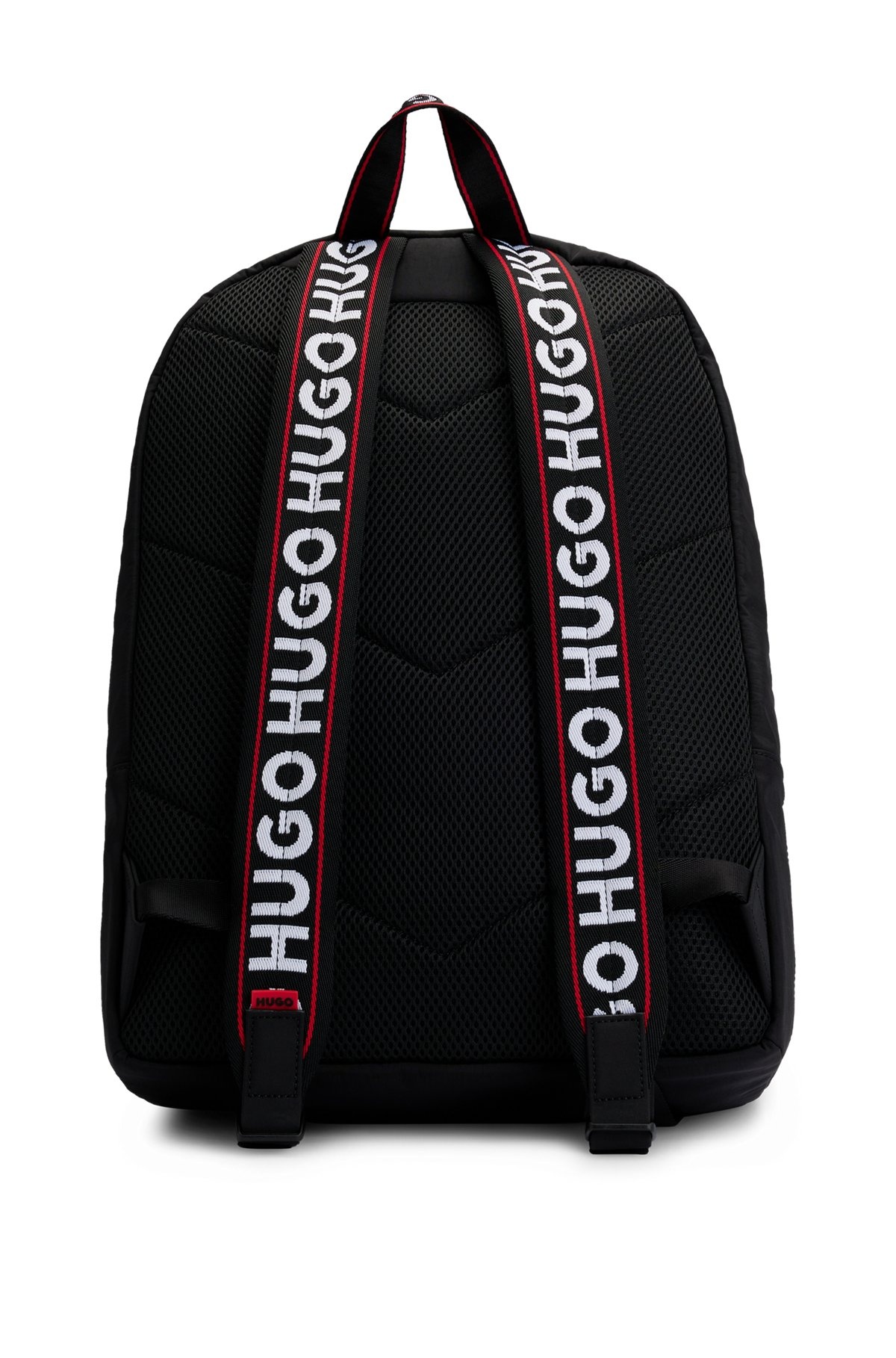 LOGO-PRINT BACKPACK WITH BRANDED HANDLES - 2