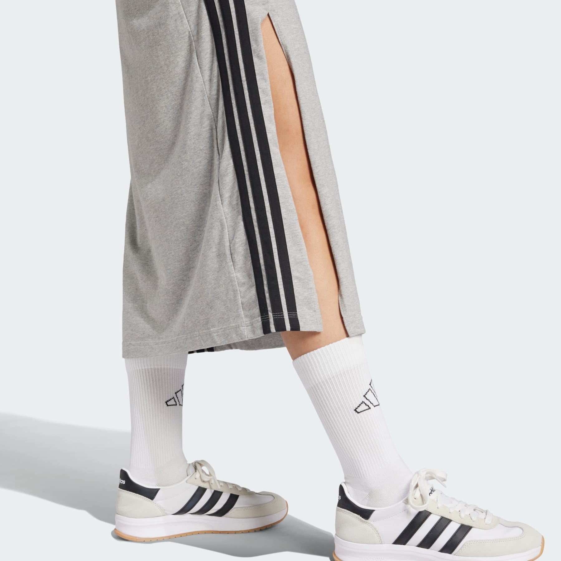Essentials 3-Stripes Long Racerback Dress - 6