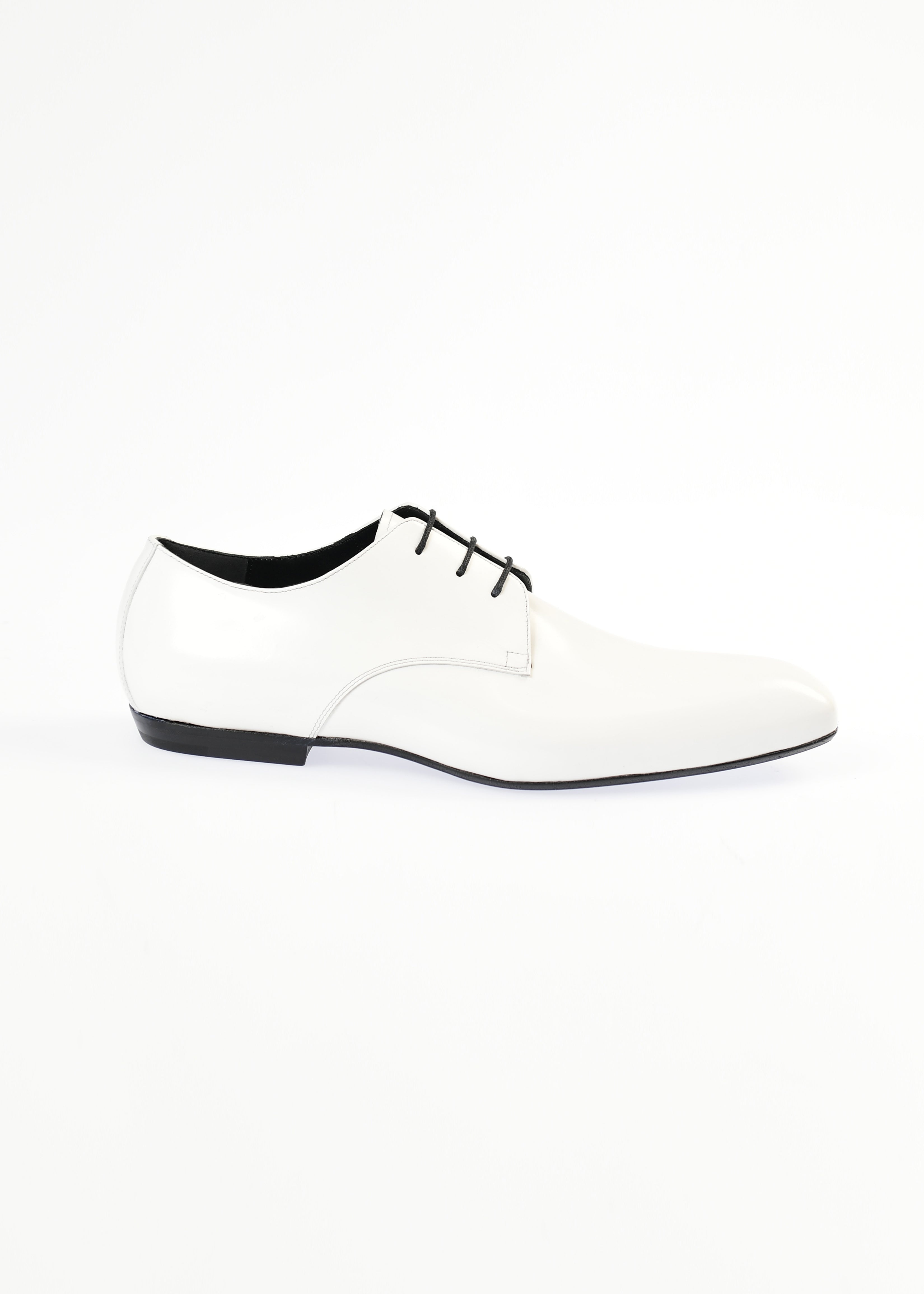 LEATHER DERBY SHOES - 1