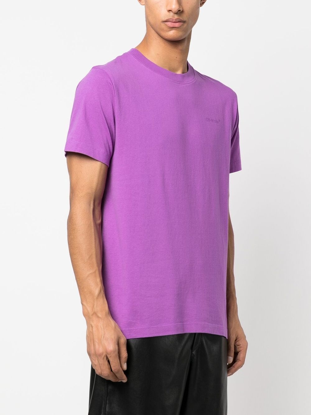 logo-print detail T-shirt - 4