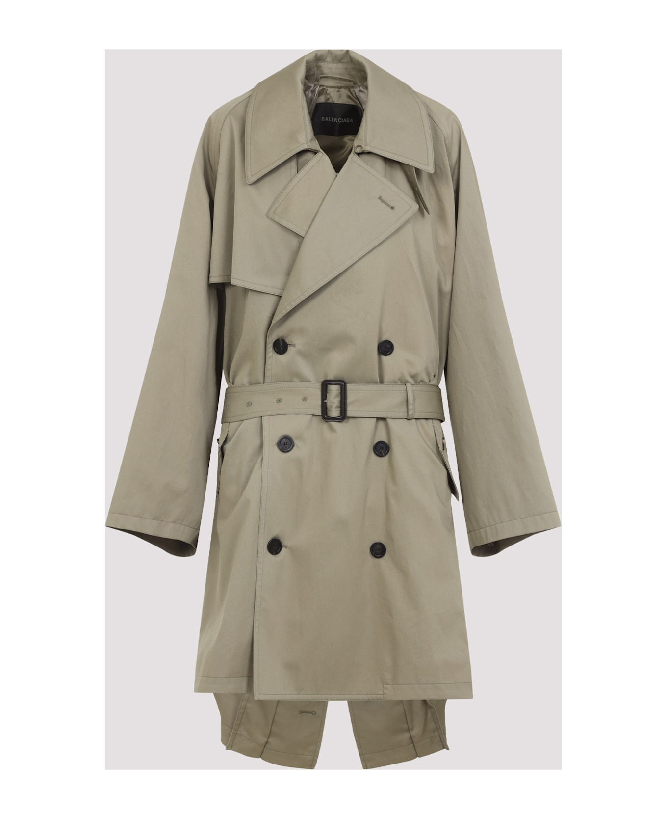 Draped Neck Trench - 3
