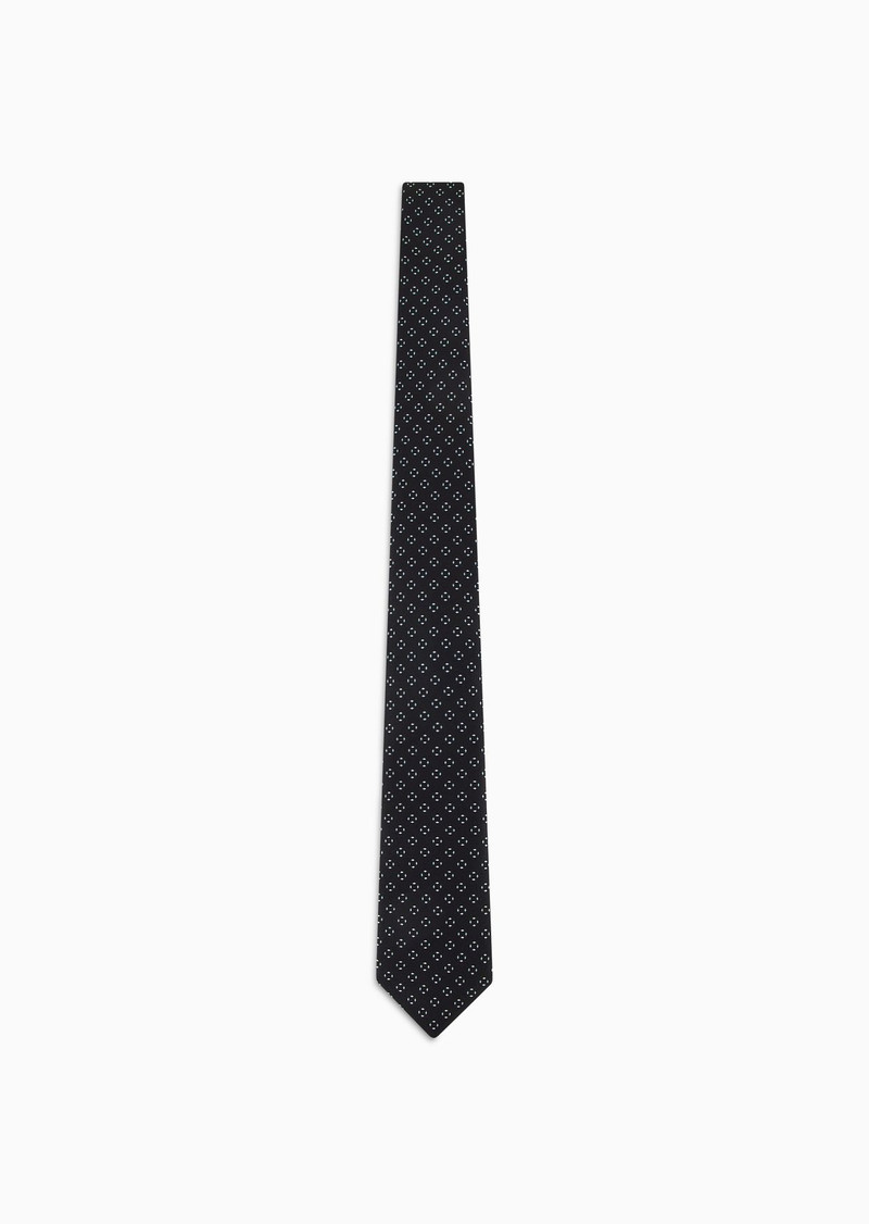 ASV organic silk jacquard tie 1