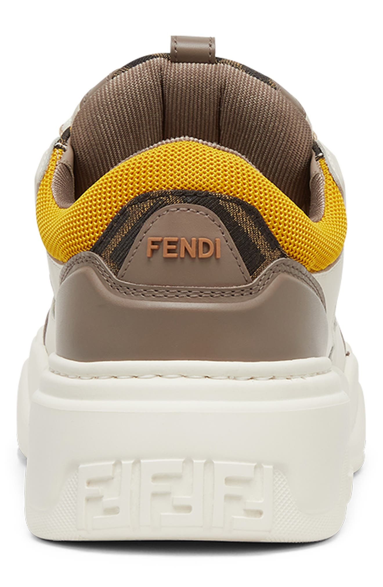 Fendi Force Sneaker in F1Rsv Tartuf/latte/g.fendi at Nordstrom - 4