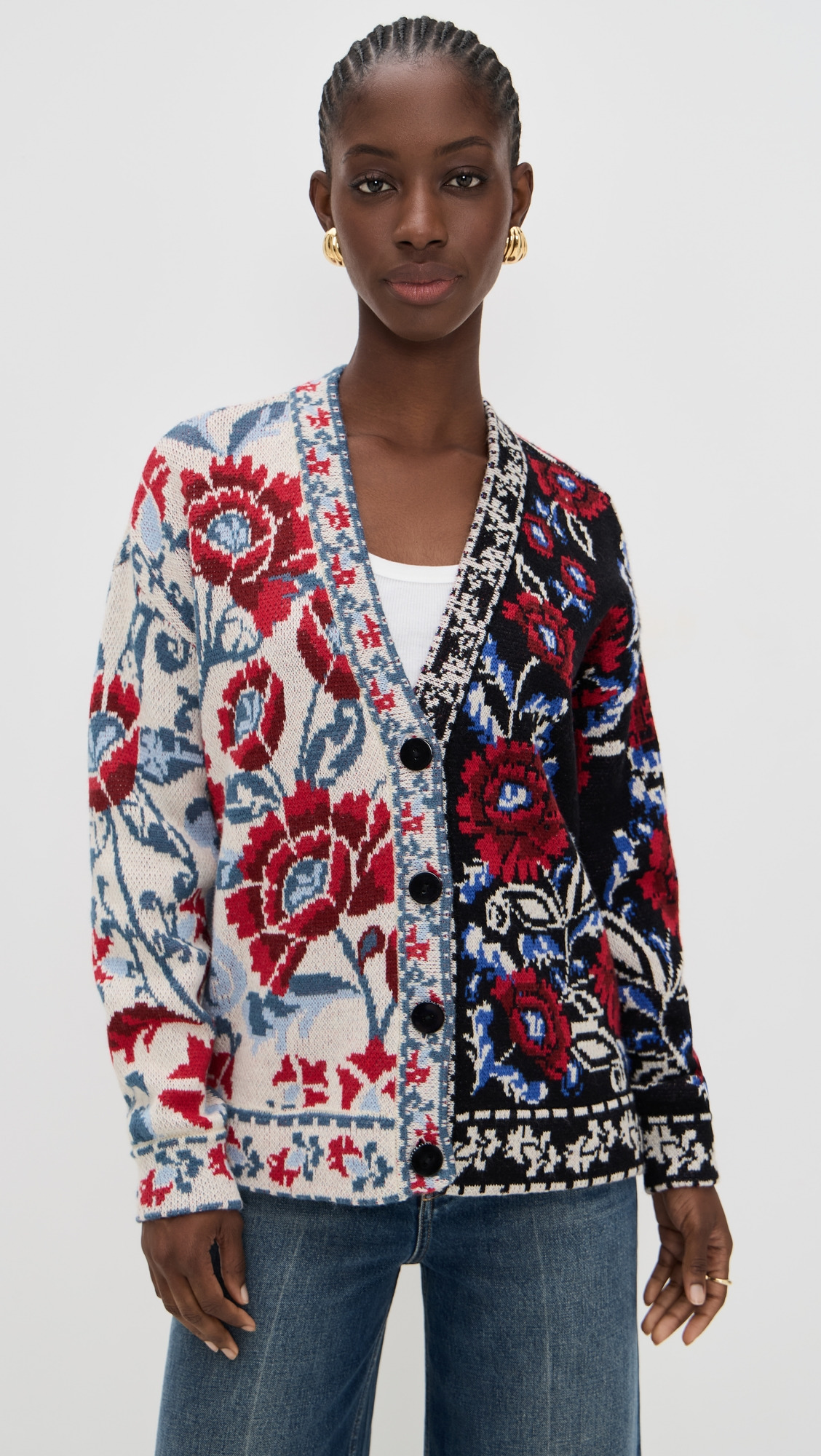 Mixed Valentina Black Knit Cardigan - 6
