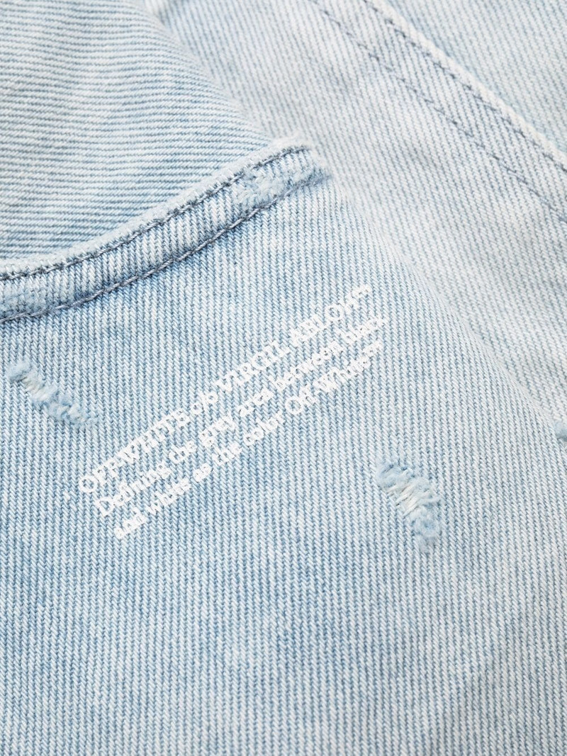 high-rise distressed straight-leg jeans 6