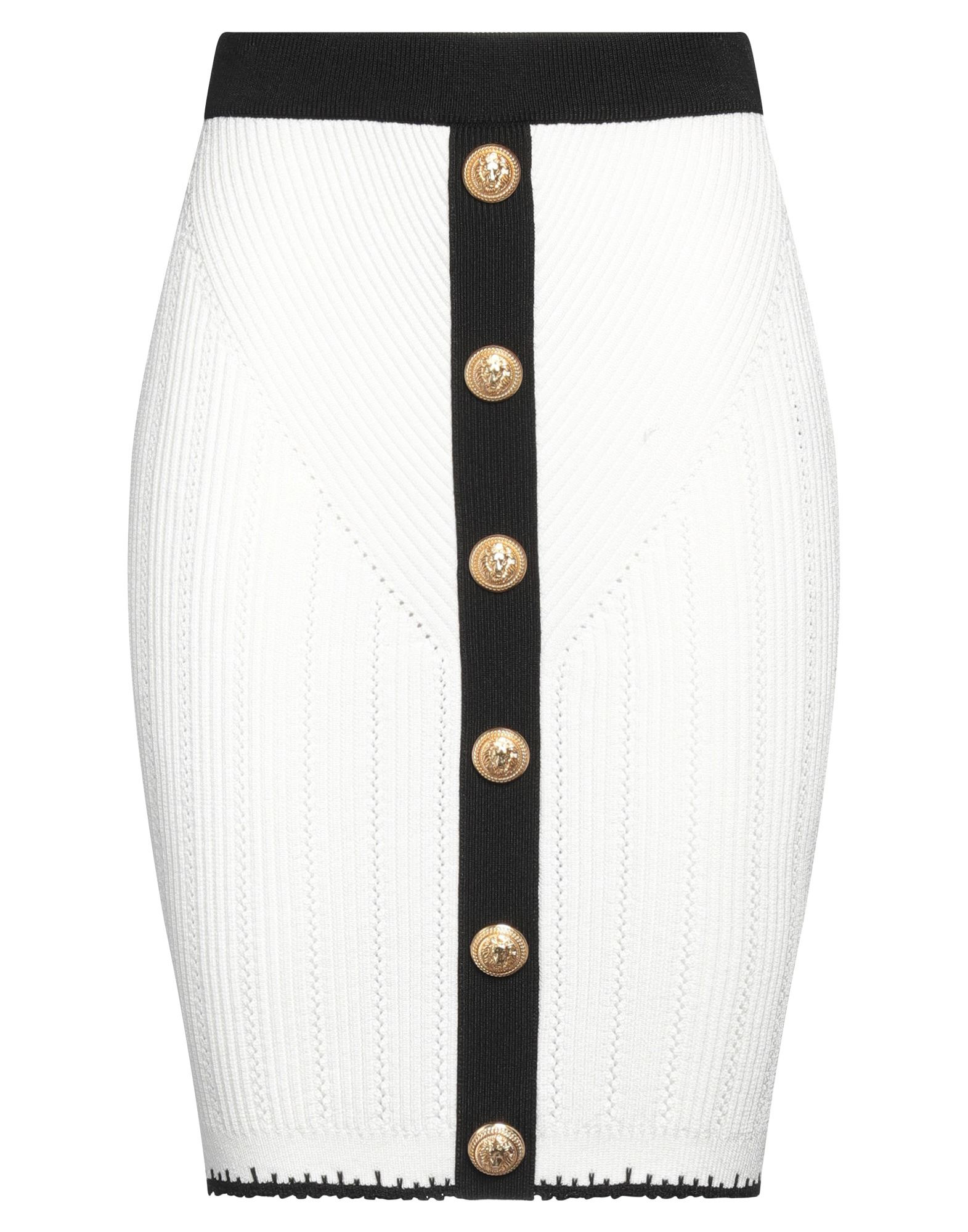 White Women's Mini Skirt - 1