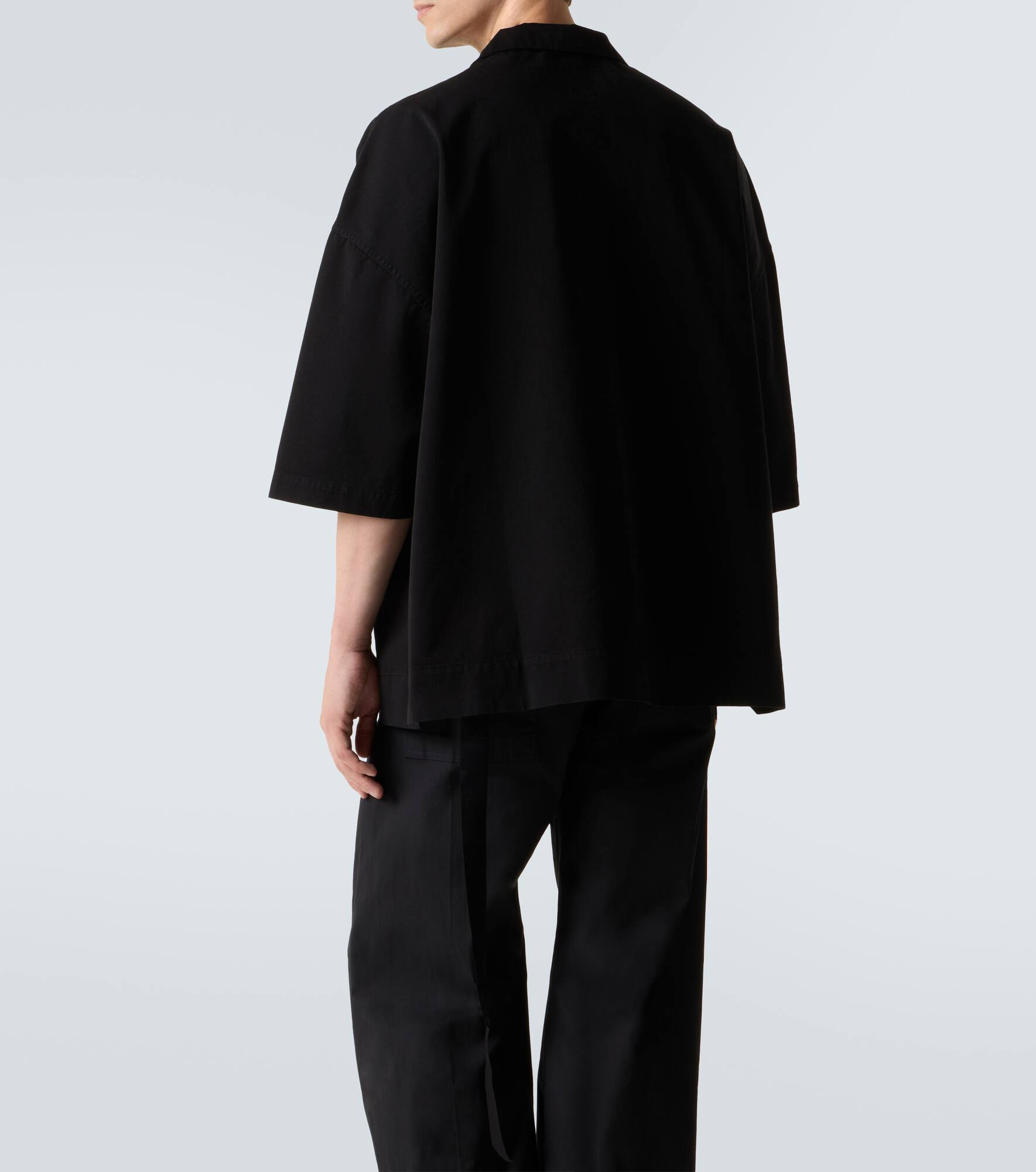 Magnum Tommy oversized cotton twill shirt - 4