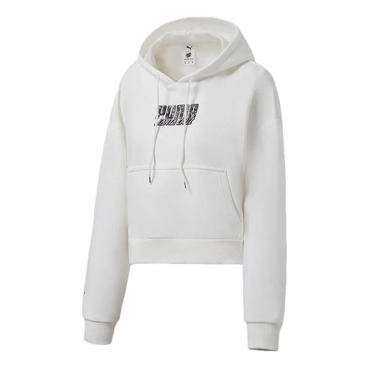 (WMNS) PUMA X SANTA CRUZ W CROPPED Hoodie 532247-02 - 1