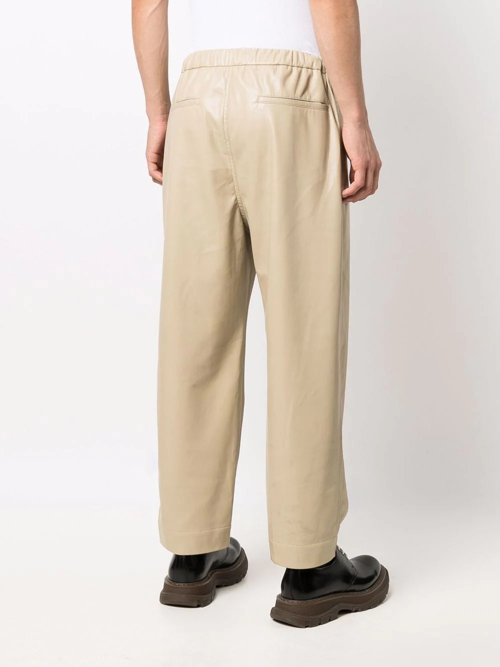 drawstring waist trousers - 4