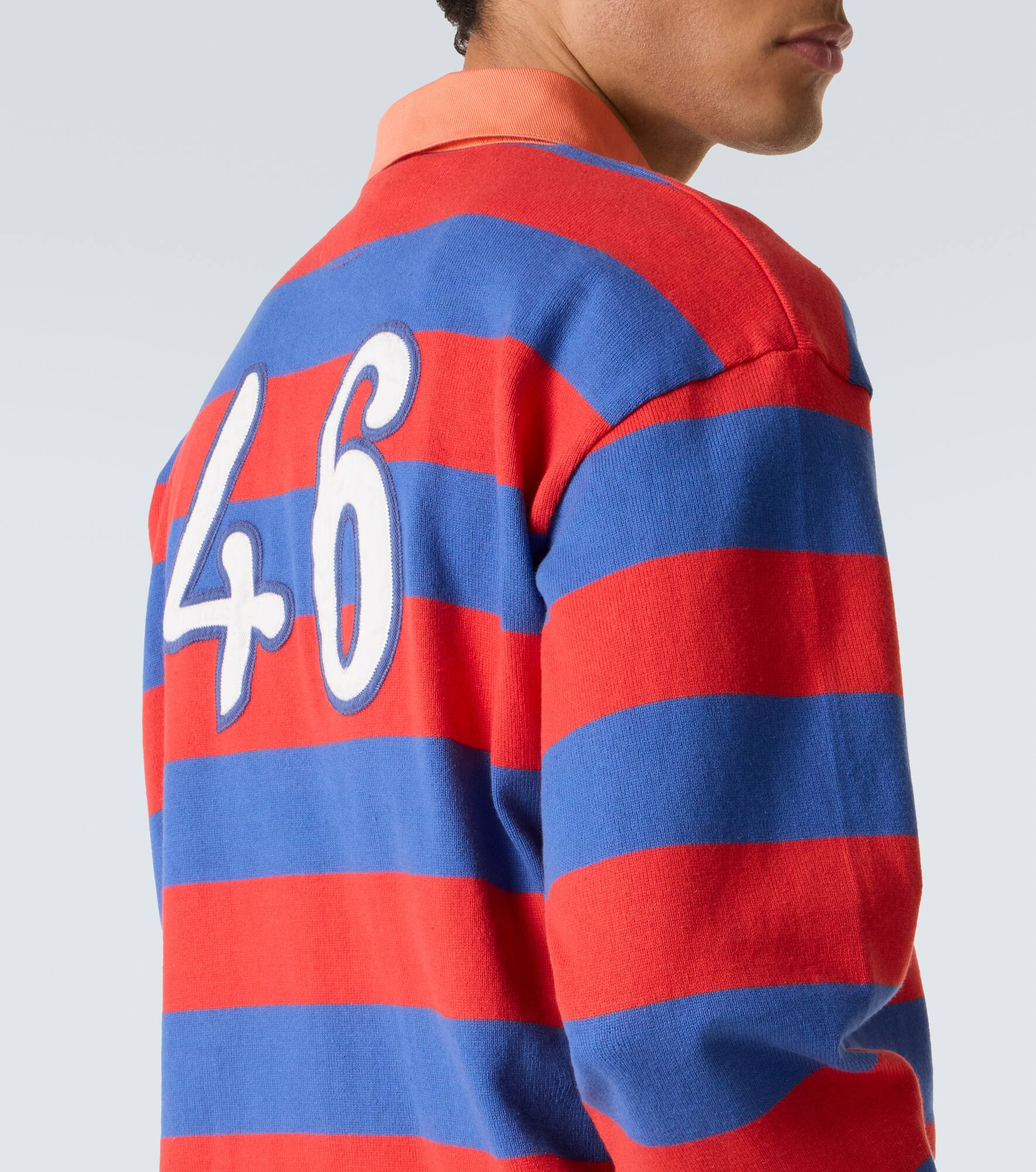 Striped cotton polo shirt - 6