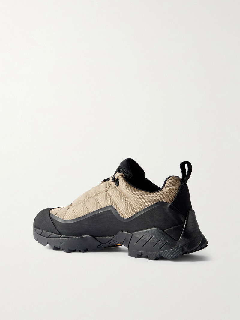 Katharina Rubber and Leather-Trimmed CORDURA® Hiking Sneakers Brown 4
