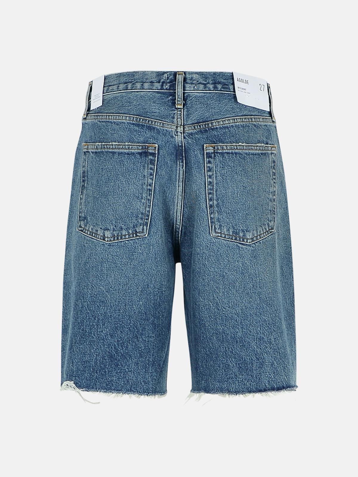 '90'S' BLUE DENIM SHORTS - 3