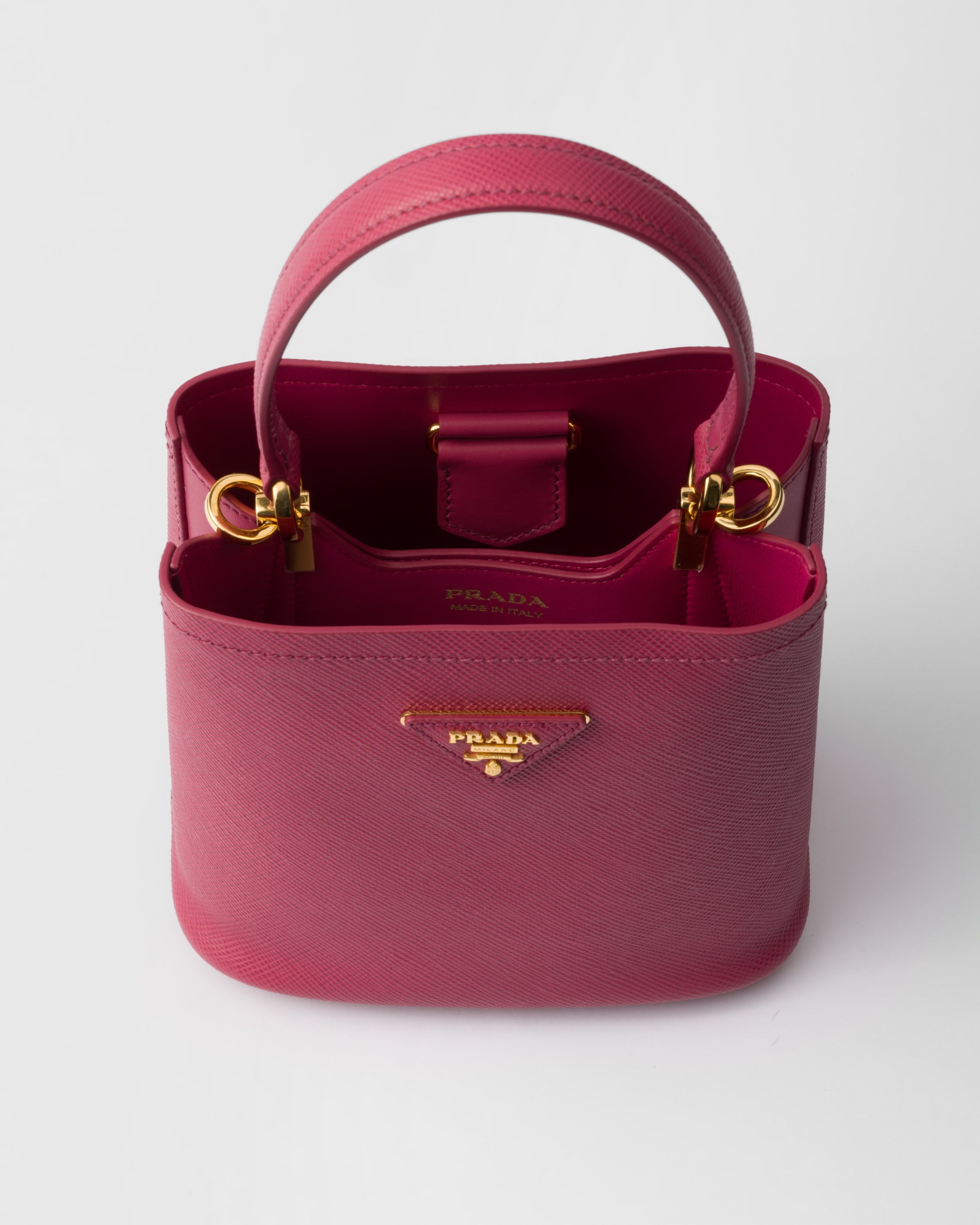 Prada Panier Saffiano leather mini-bag - 5
