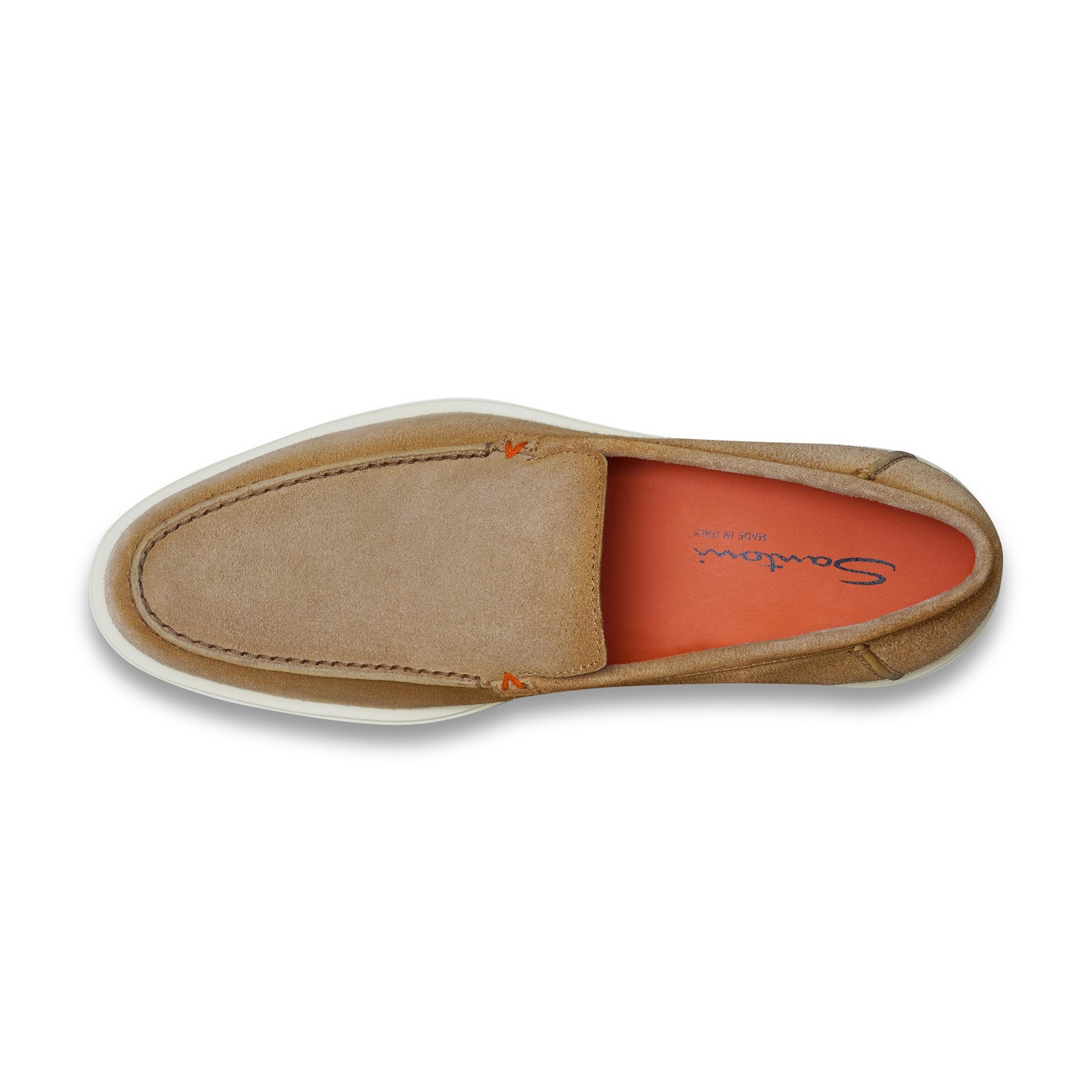 Men’s beige suede loafer - 5