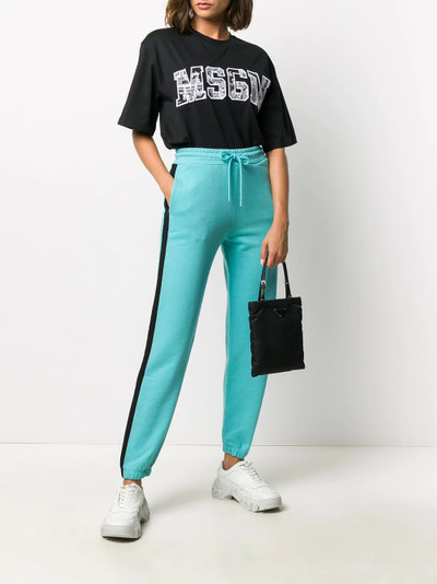 MSGM logo-print T-shirt outlook