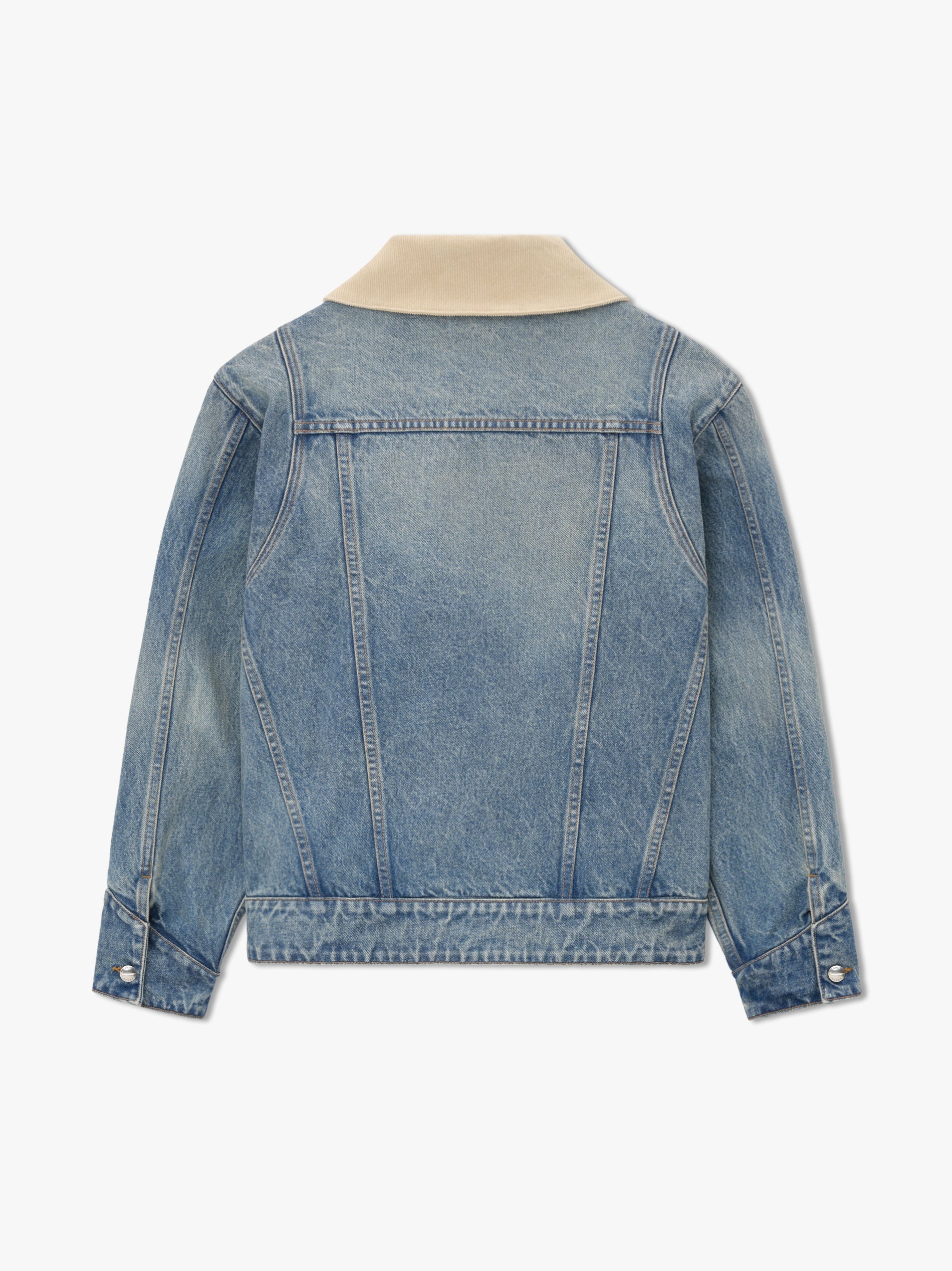 WESTERN ZIP UP DENIM JACKET - 3