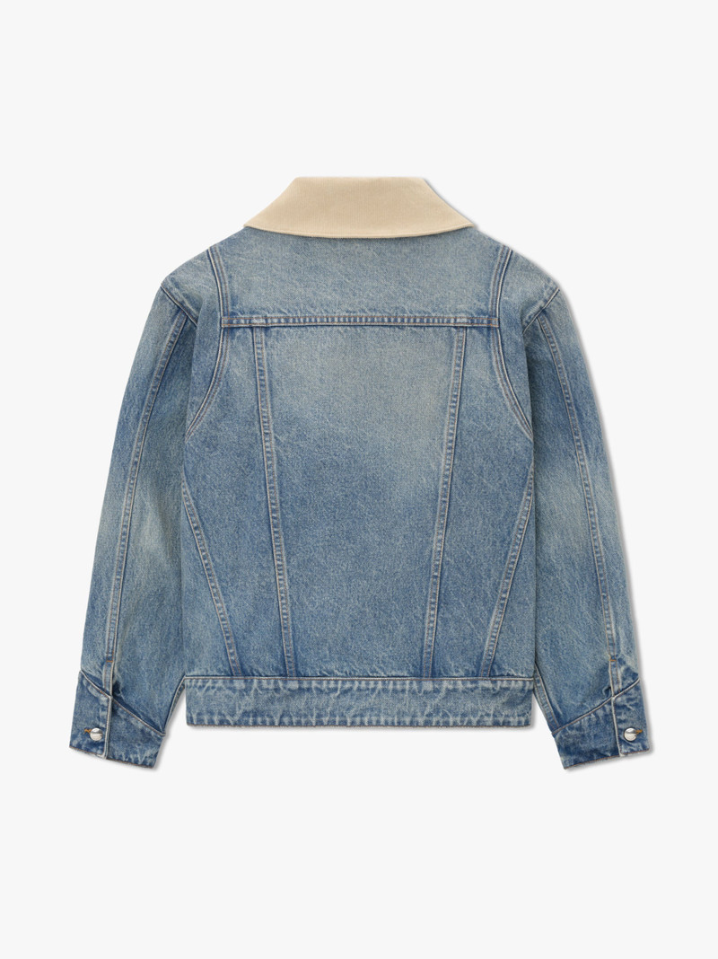 WESTERN ZIP UP DENIM JACKET 3