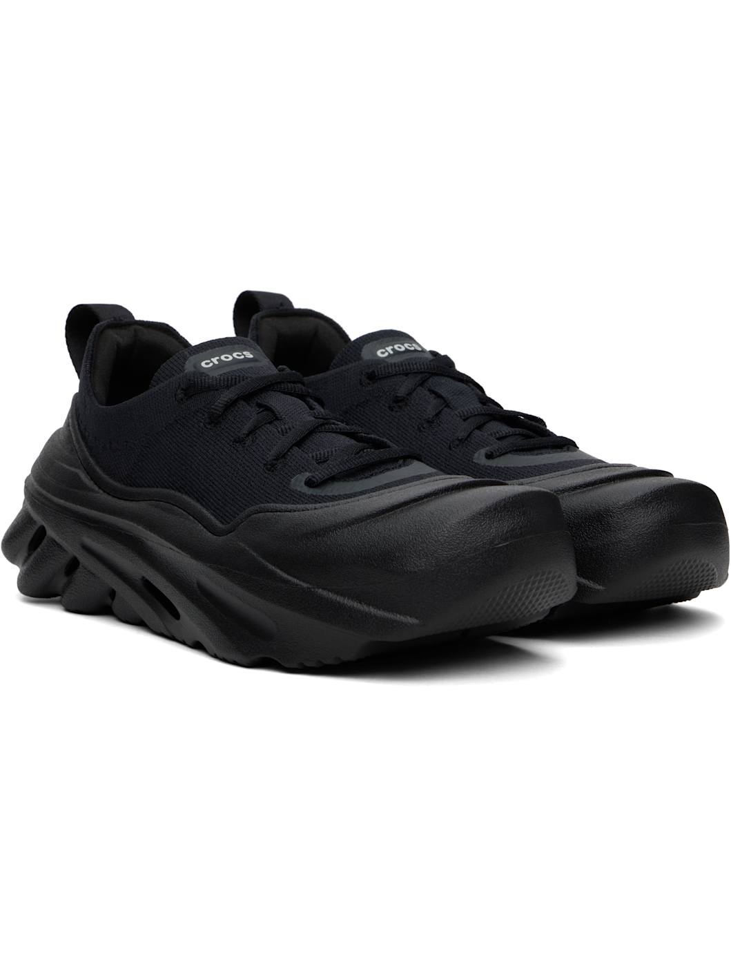 Black Echo Surge Sneakers - 4