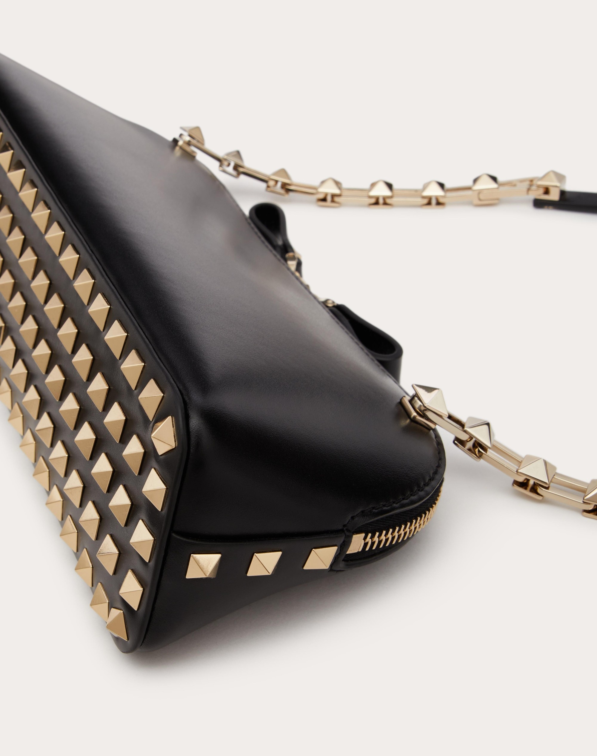 SMALL ROCKSTUD HANDBAG IN CALFSKIN - 8