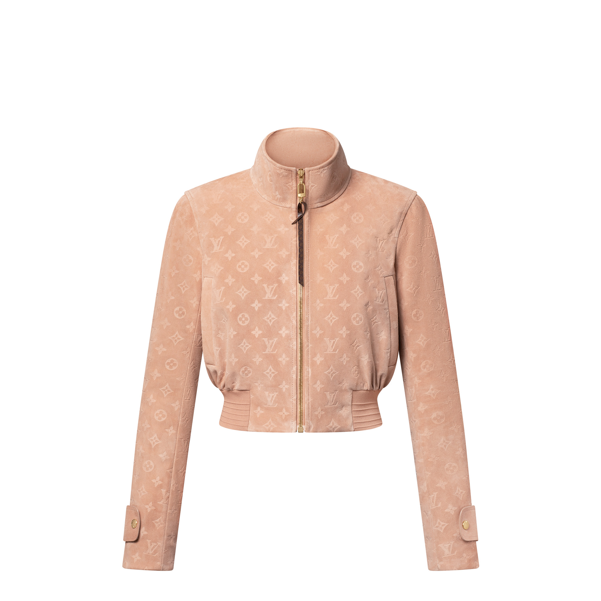 Cropped Bomber Jacket - 1