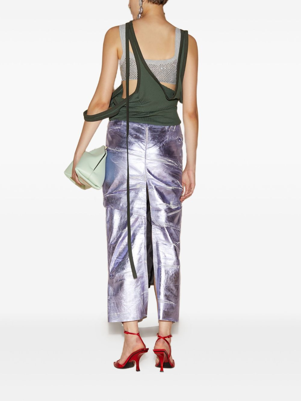 asymmetric ribbed top - 2