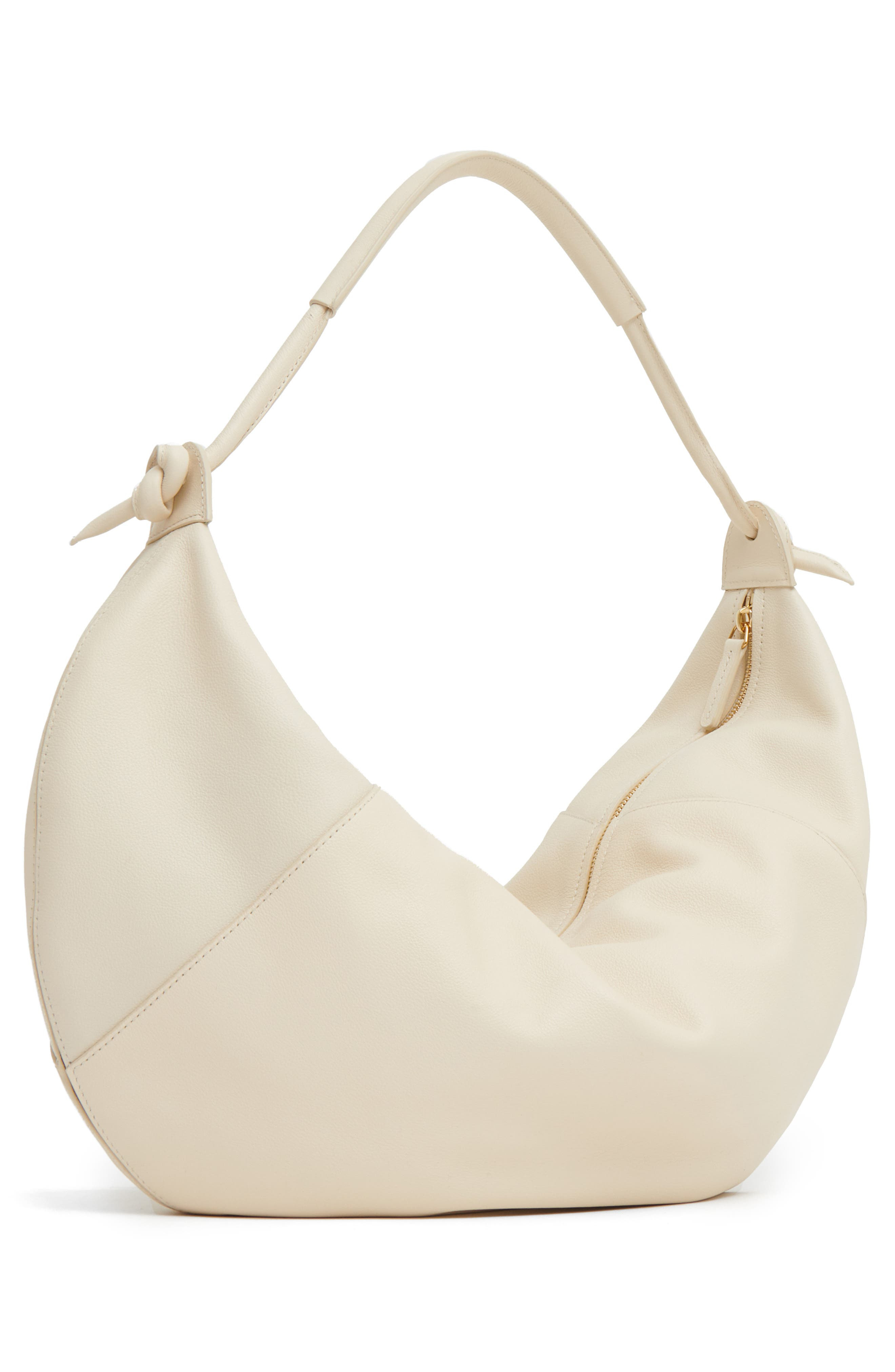Mansur Gavriel Fortuna Leather Hobo Bag in Jasmine at Nordstrom - 2