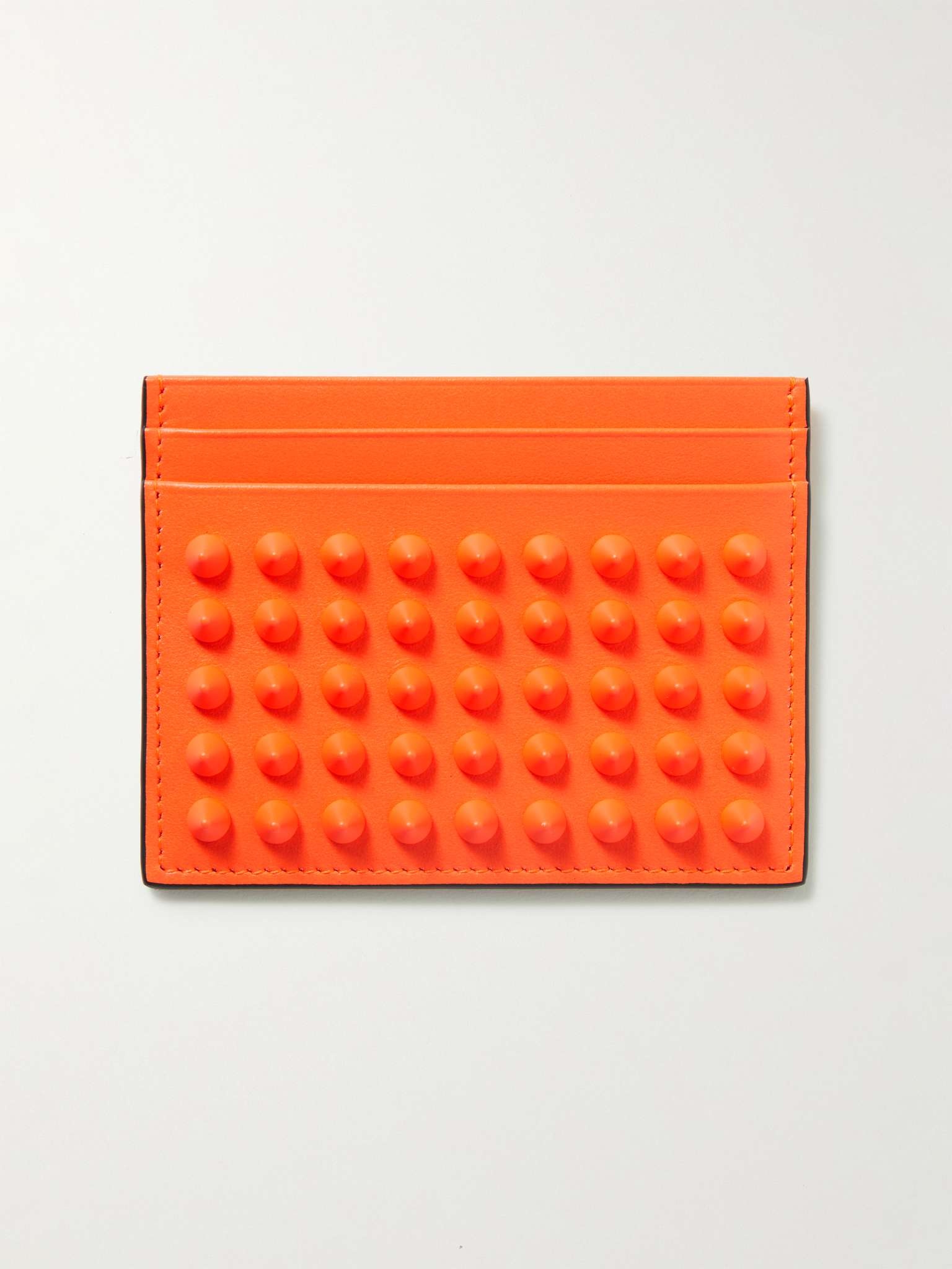 Kios Studded Leather Cardholder - 1